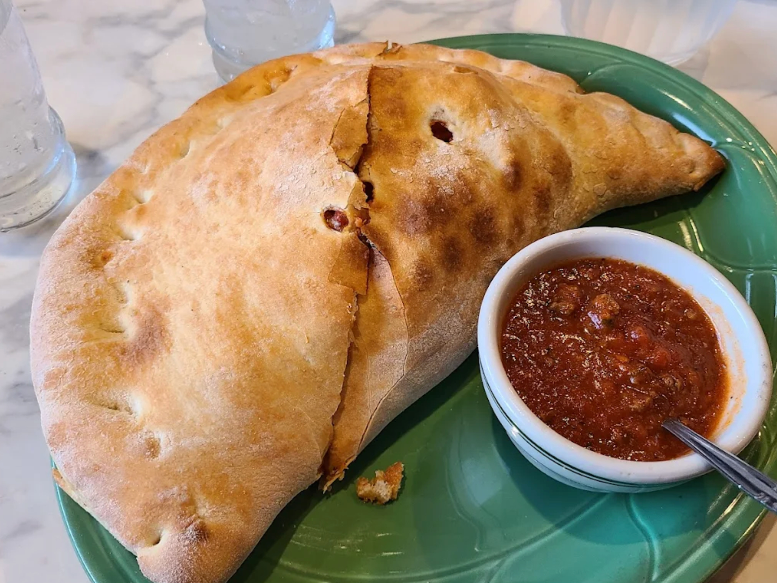 Greek Calzone.