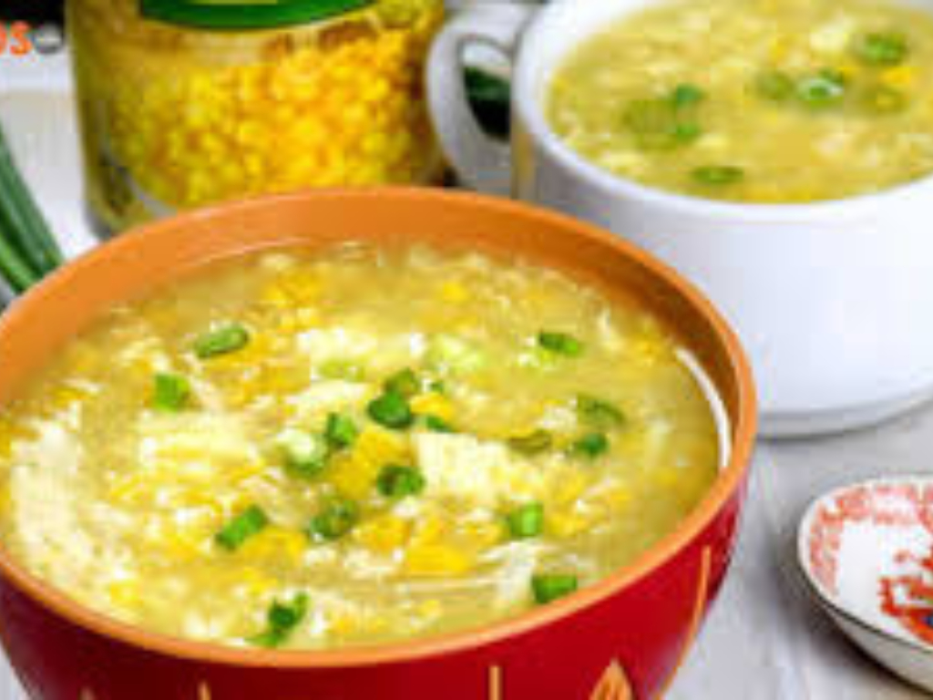 Chicken Corn Soup.