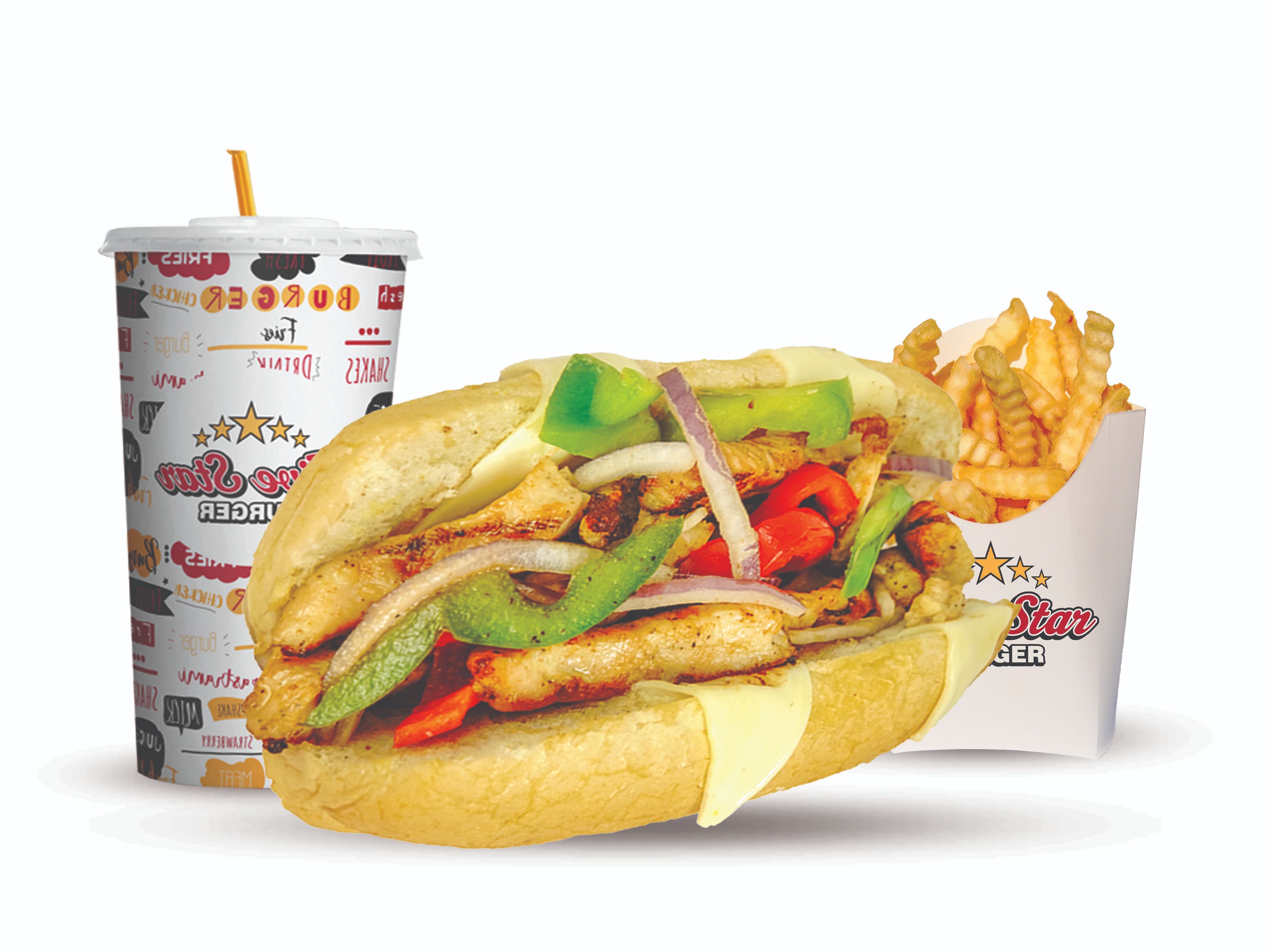 16.Chicken Philly Combo.