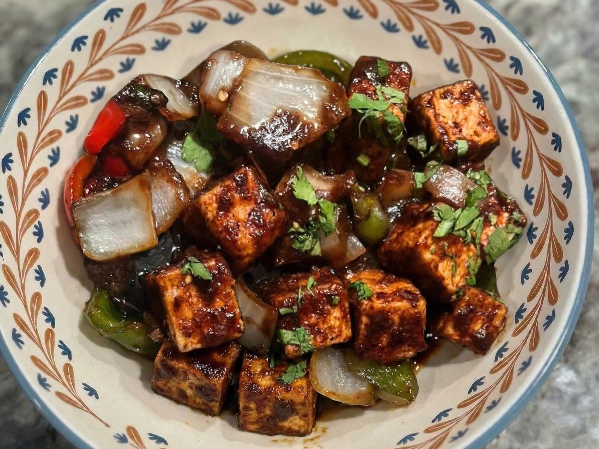 Chilly Paneer.