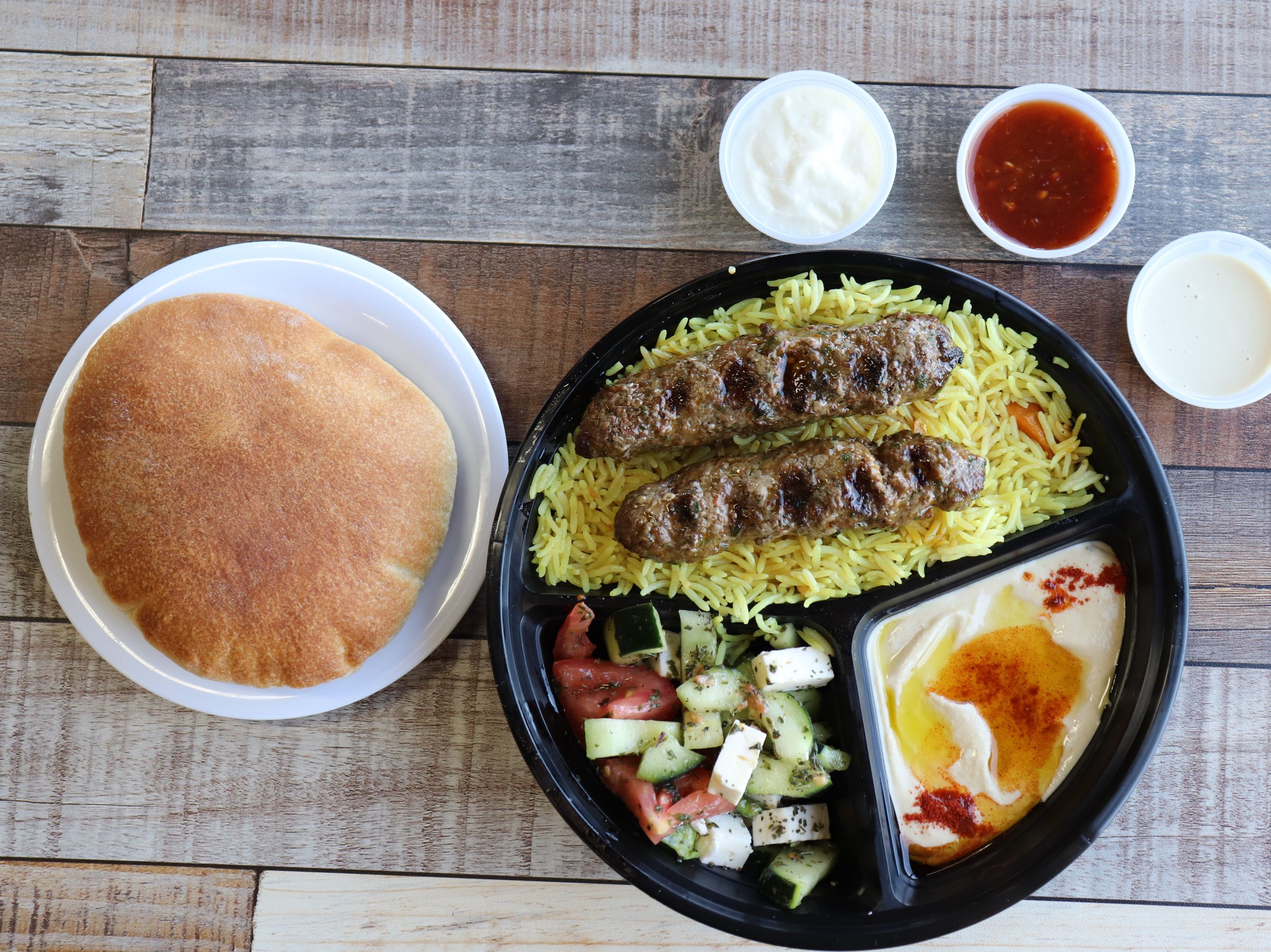 Kafta Kabob Plate