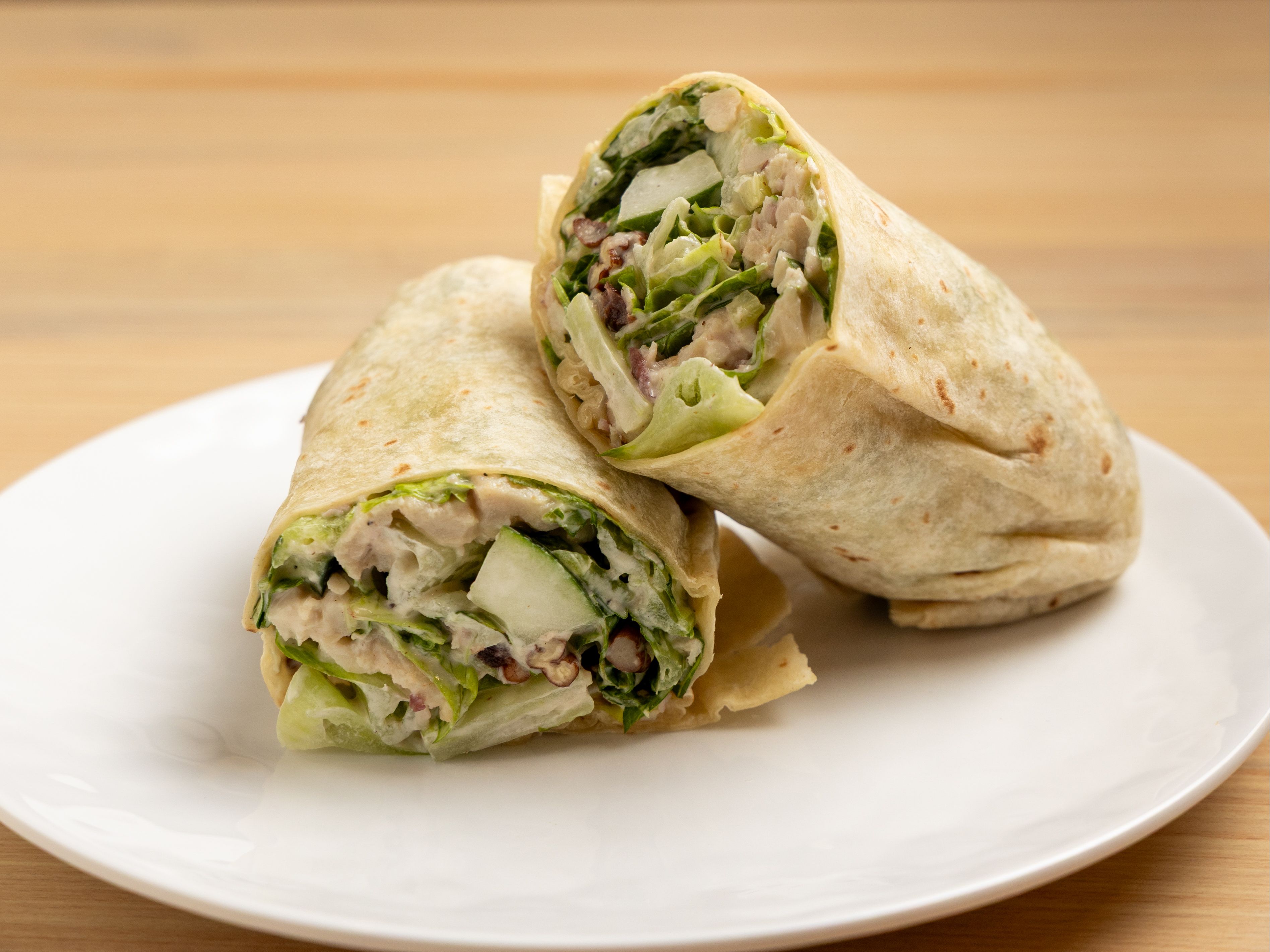 Fruity Bliss Chicken Salad Wrap.