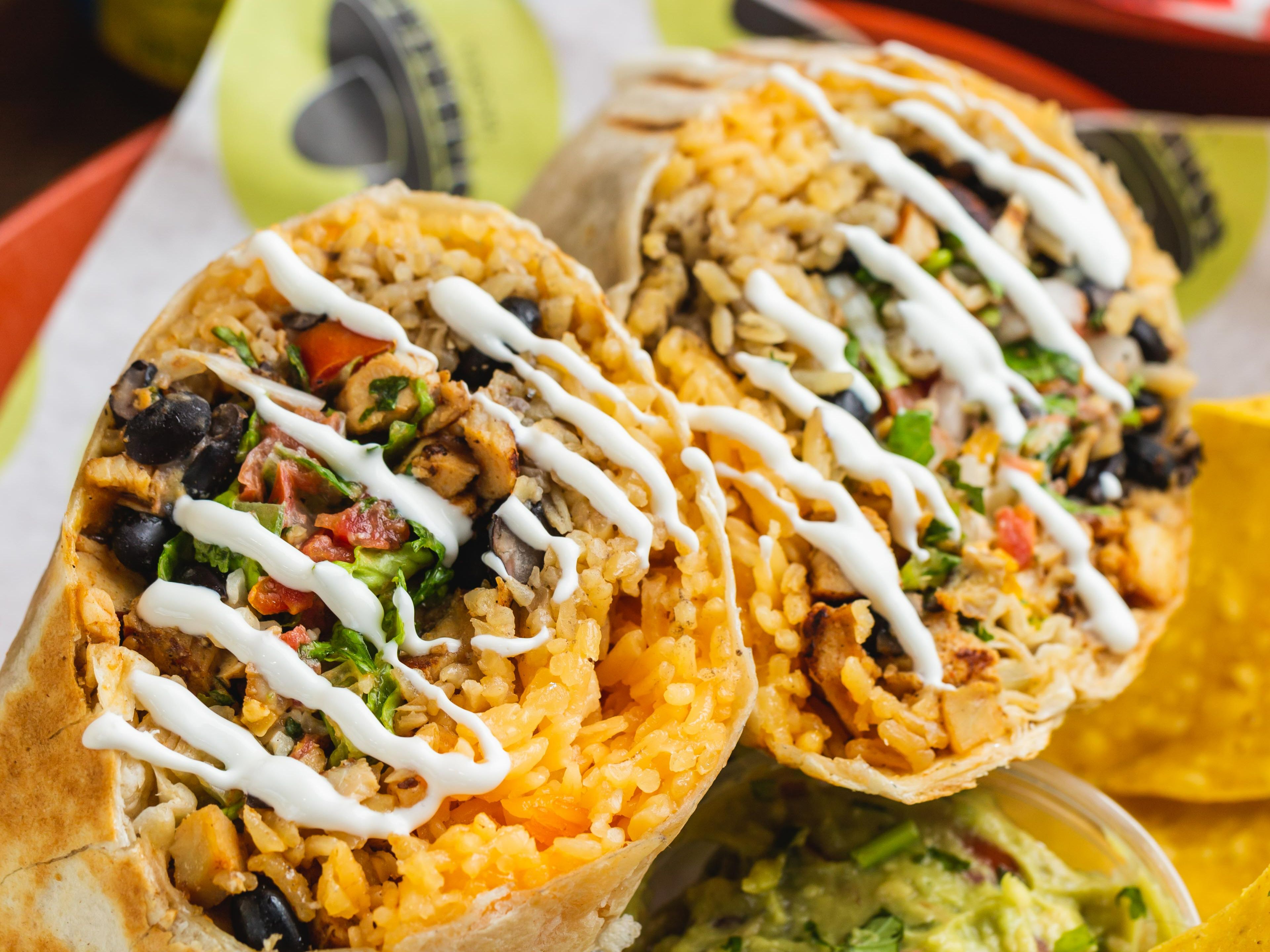 Al Pastor Burrito.