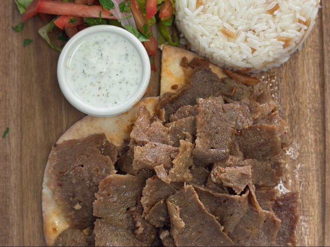 Lunch Lamb Gyro.