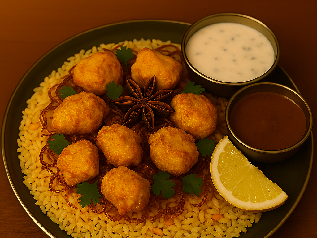 Vijayawada Special Chicken Biryani (Nf)