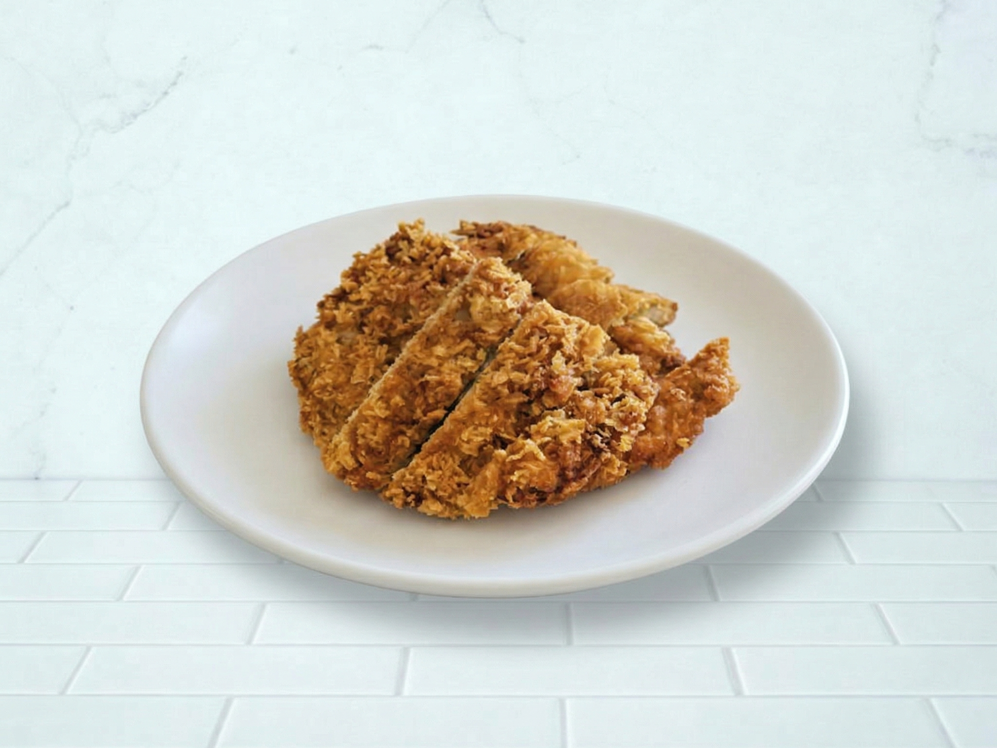 Piece of Porkchop Katsu.
