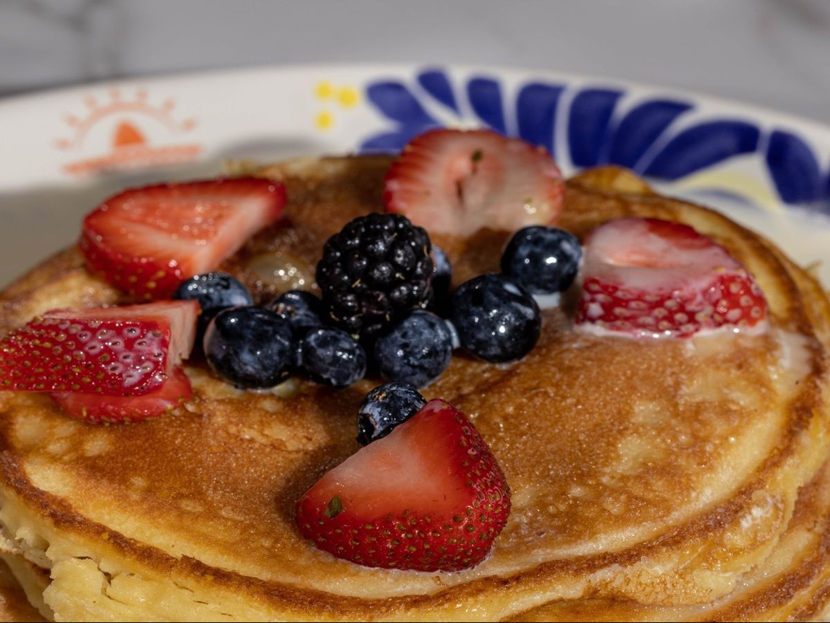 Tres Leches Pancakes.