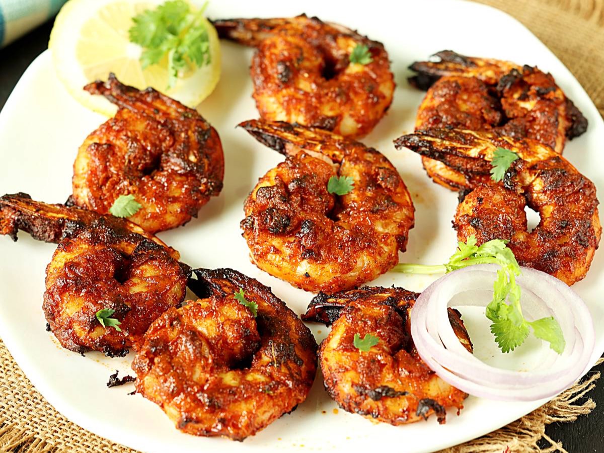 Tandoori Shrimp.