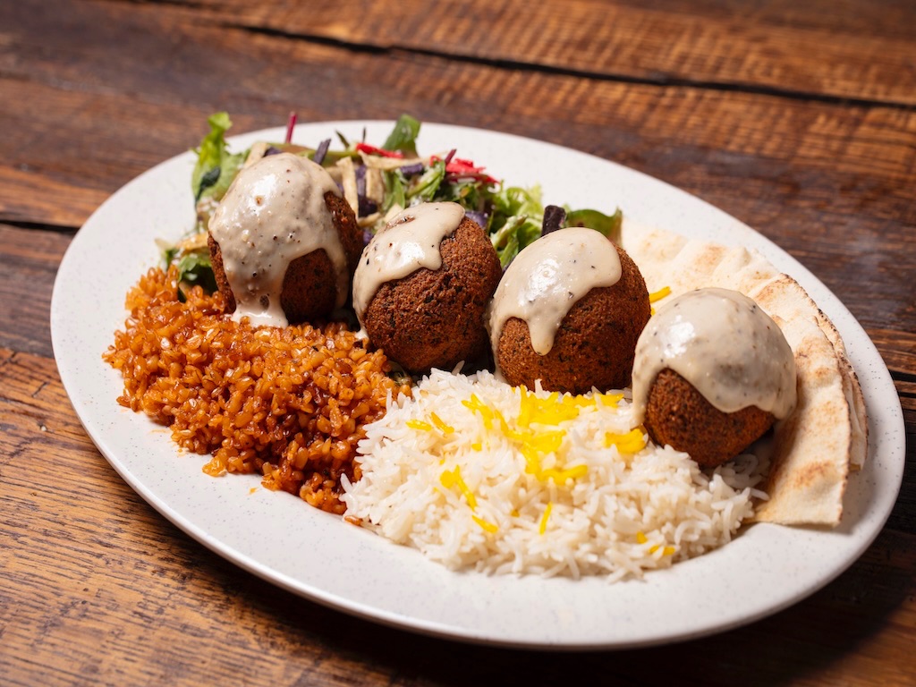 Falafel Plate.