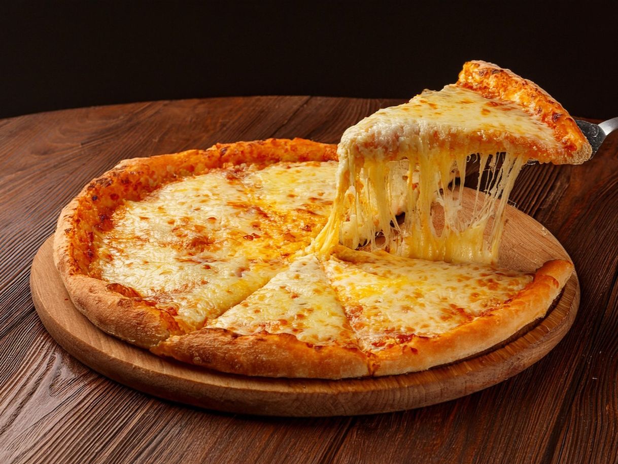 8" Mini Cheese Pizza.