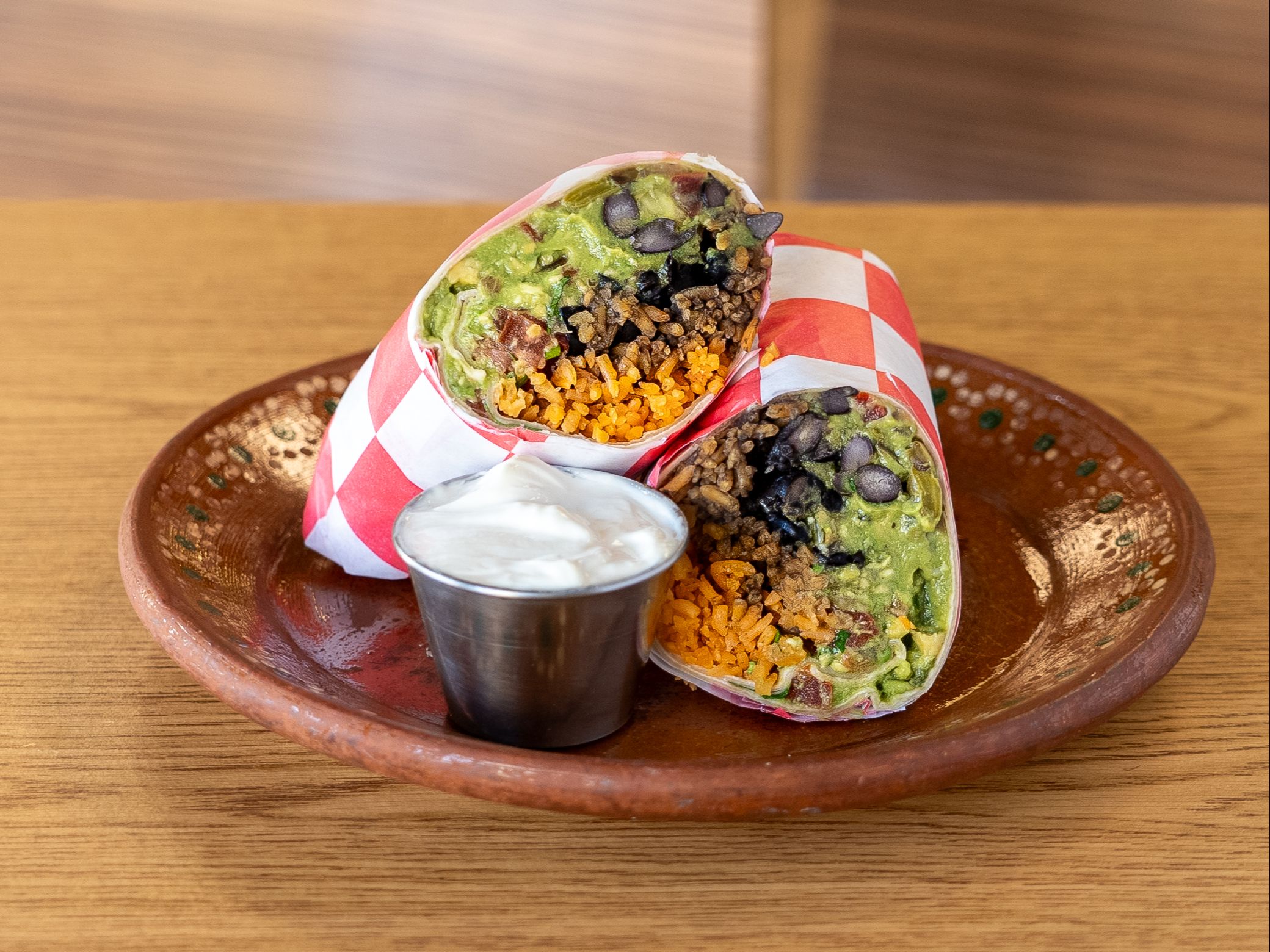 Cochinita Burrito.