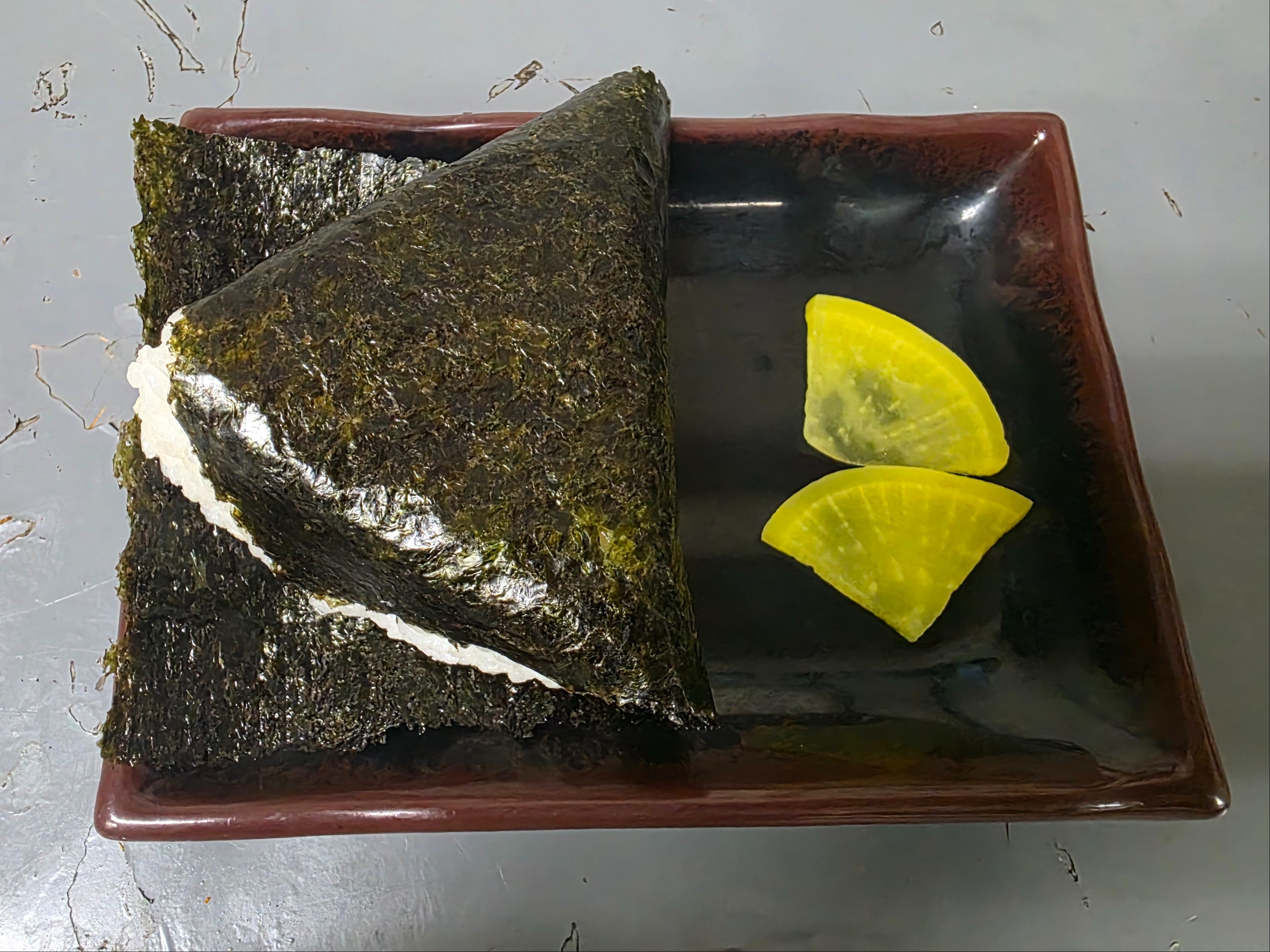 **TO GO** J5. Mentaiko Or Ume Onigiri.