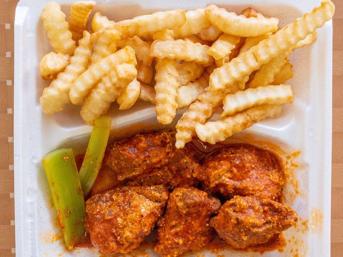 5 Piece Boneless Wings Combo