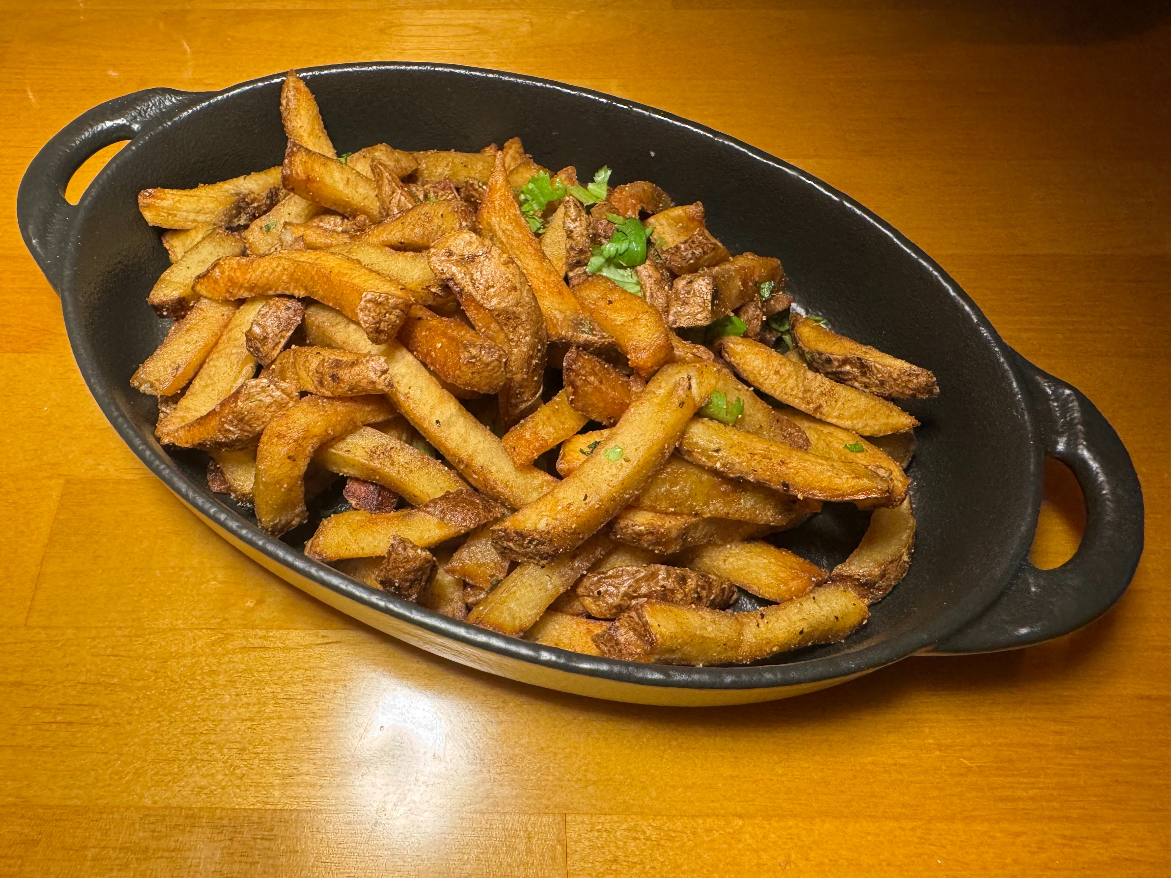 FRESH CUT FRIES.