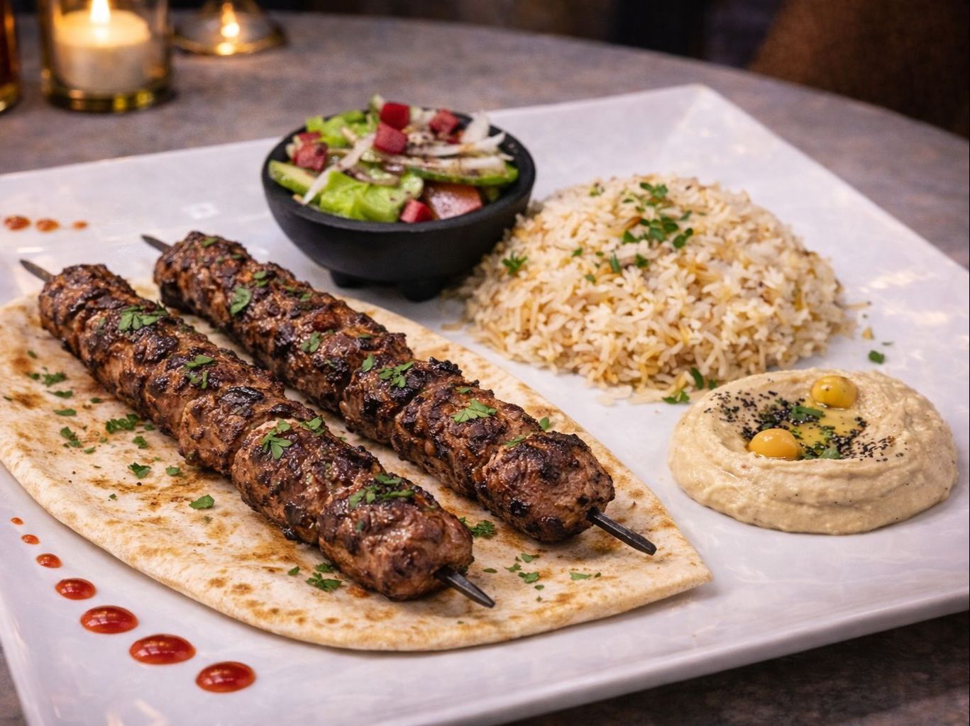 Mix Kabab Plate.