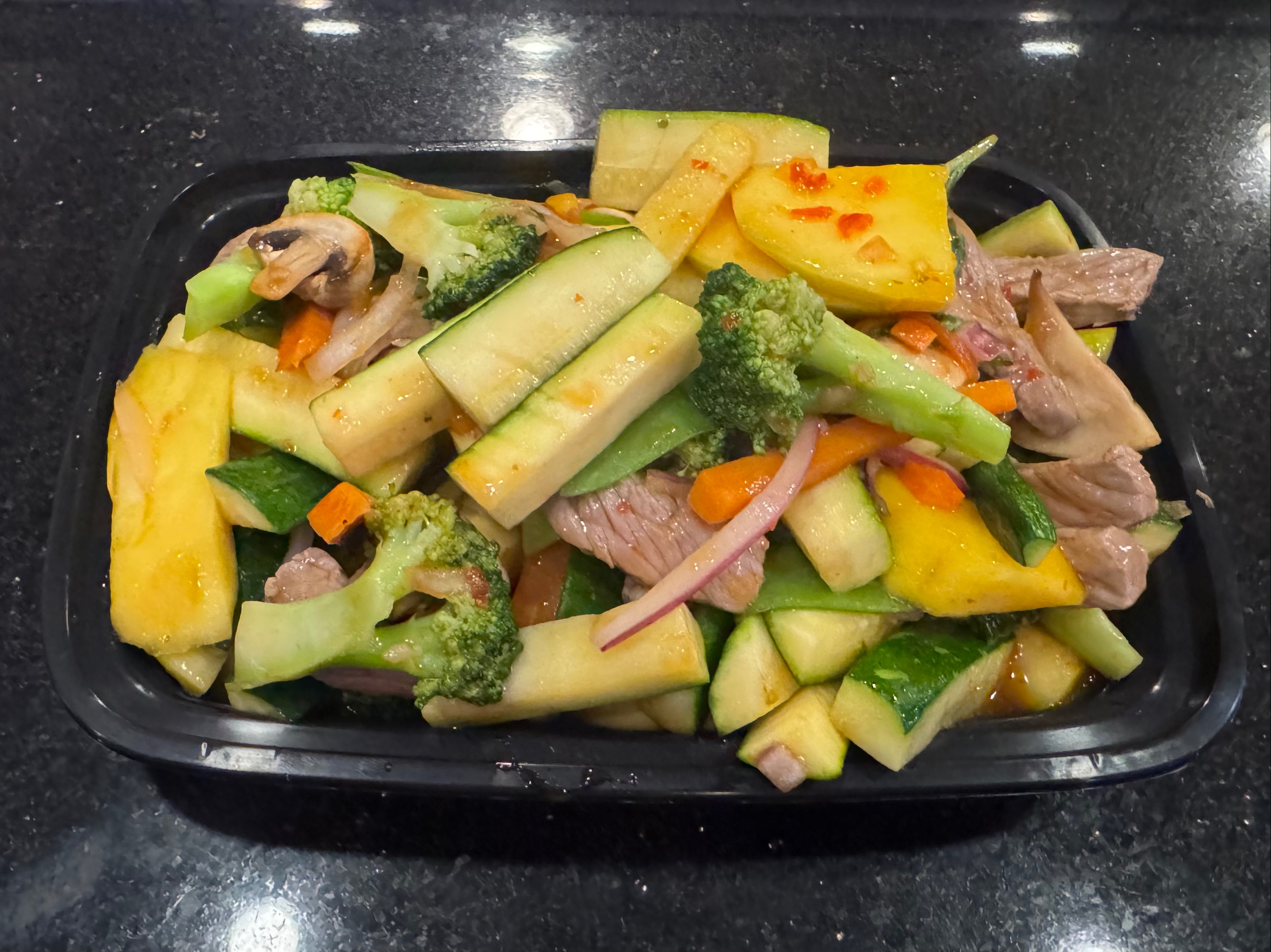 Asian Mango Beef.