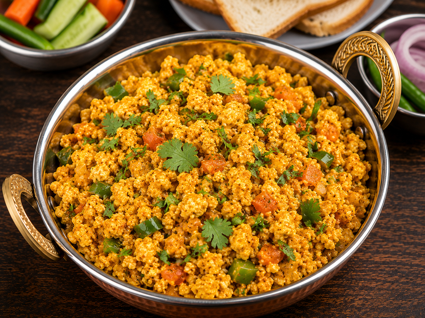 Paneer Bhurji.