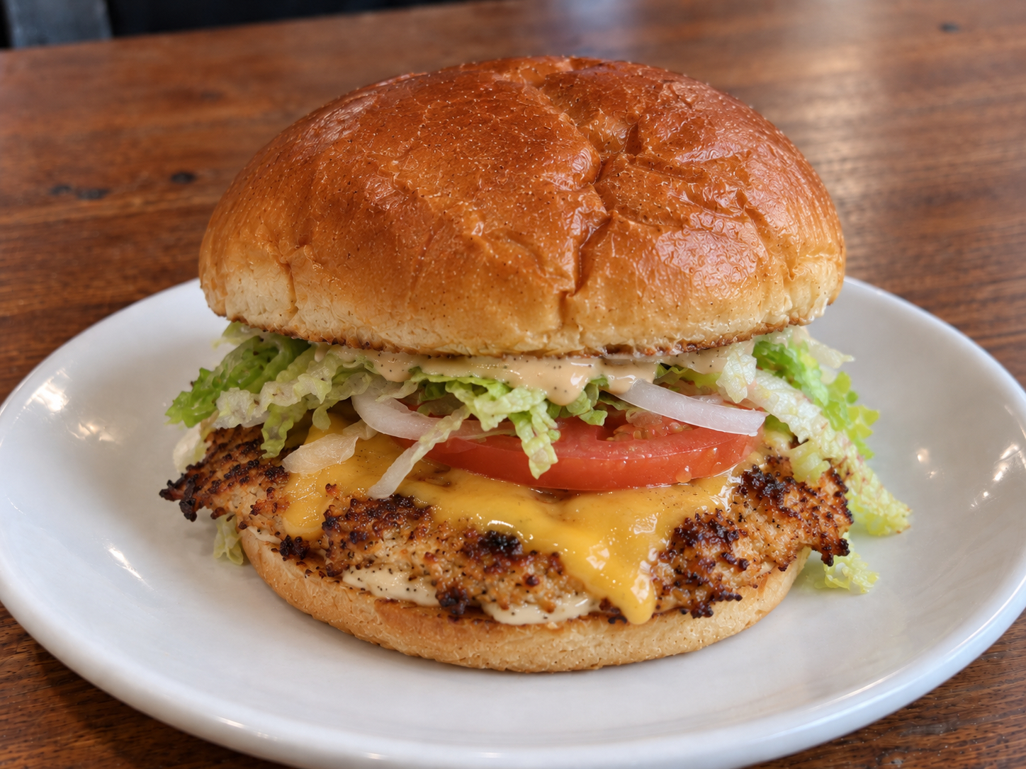 Chicken Smash Burger.