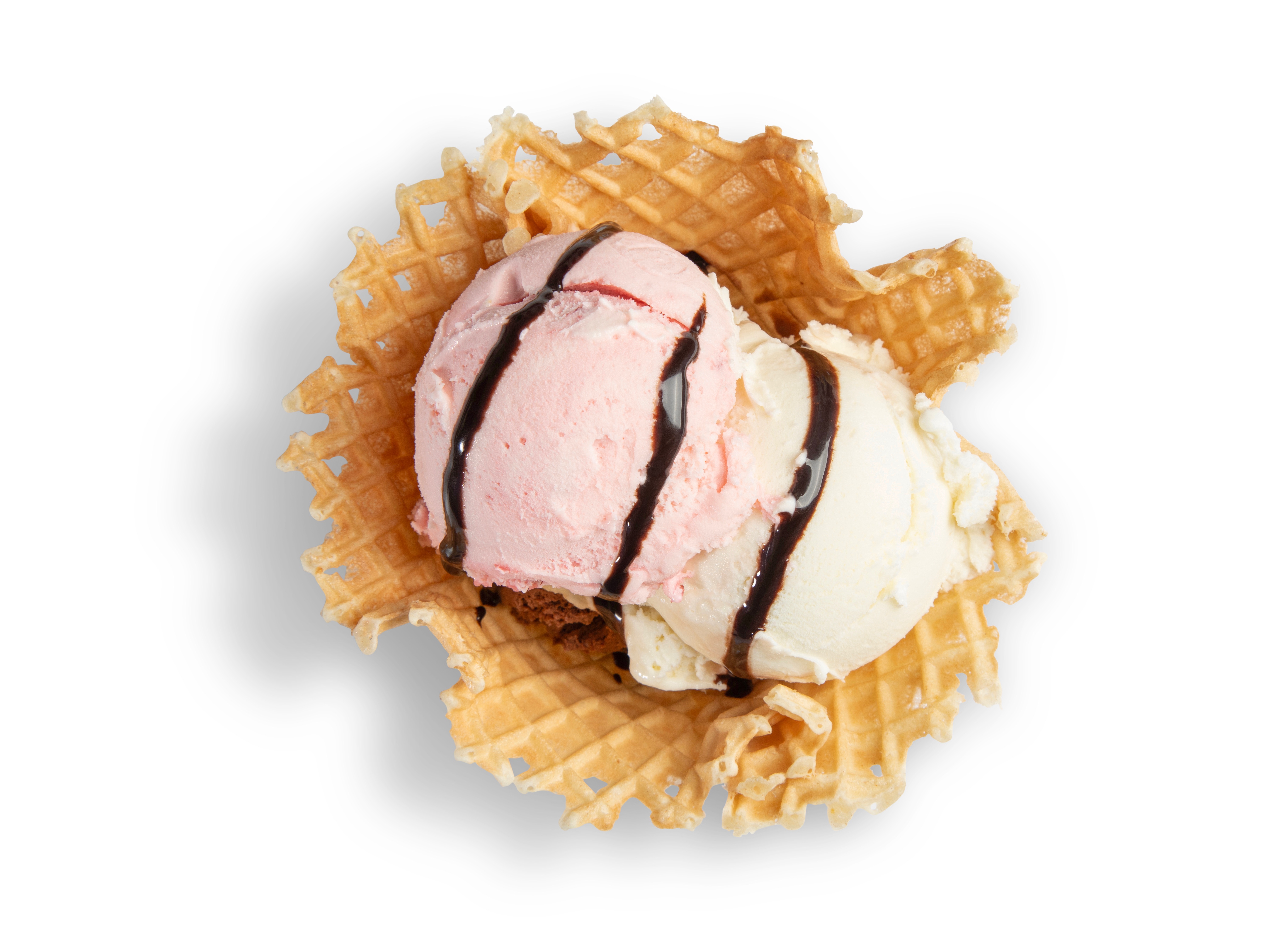 Ice Cream Waffle Bowl