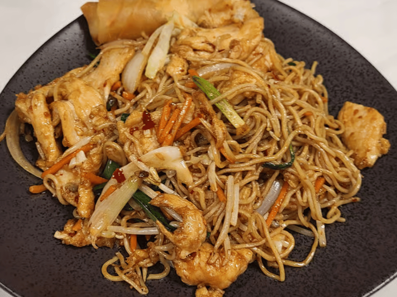 L-Chicken Lo Mein.