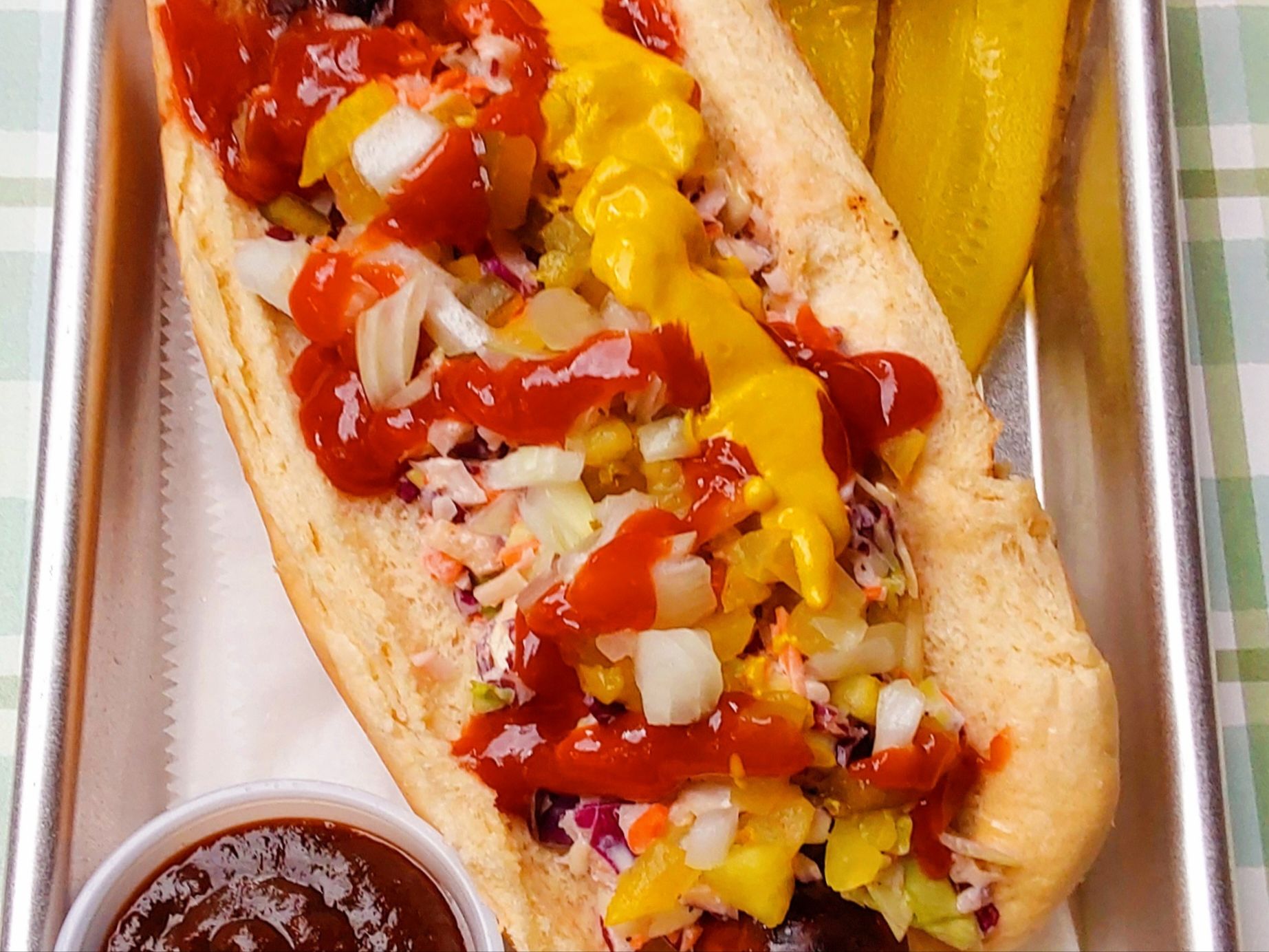 Sgt. Sizzle Sausage Dog.