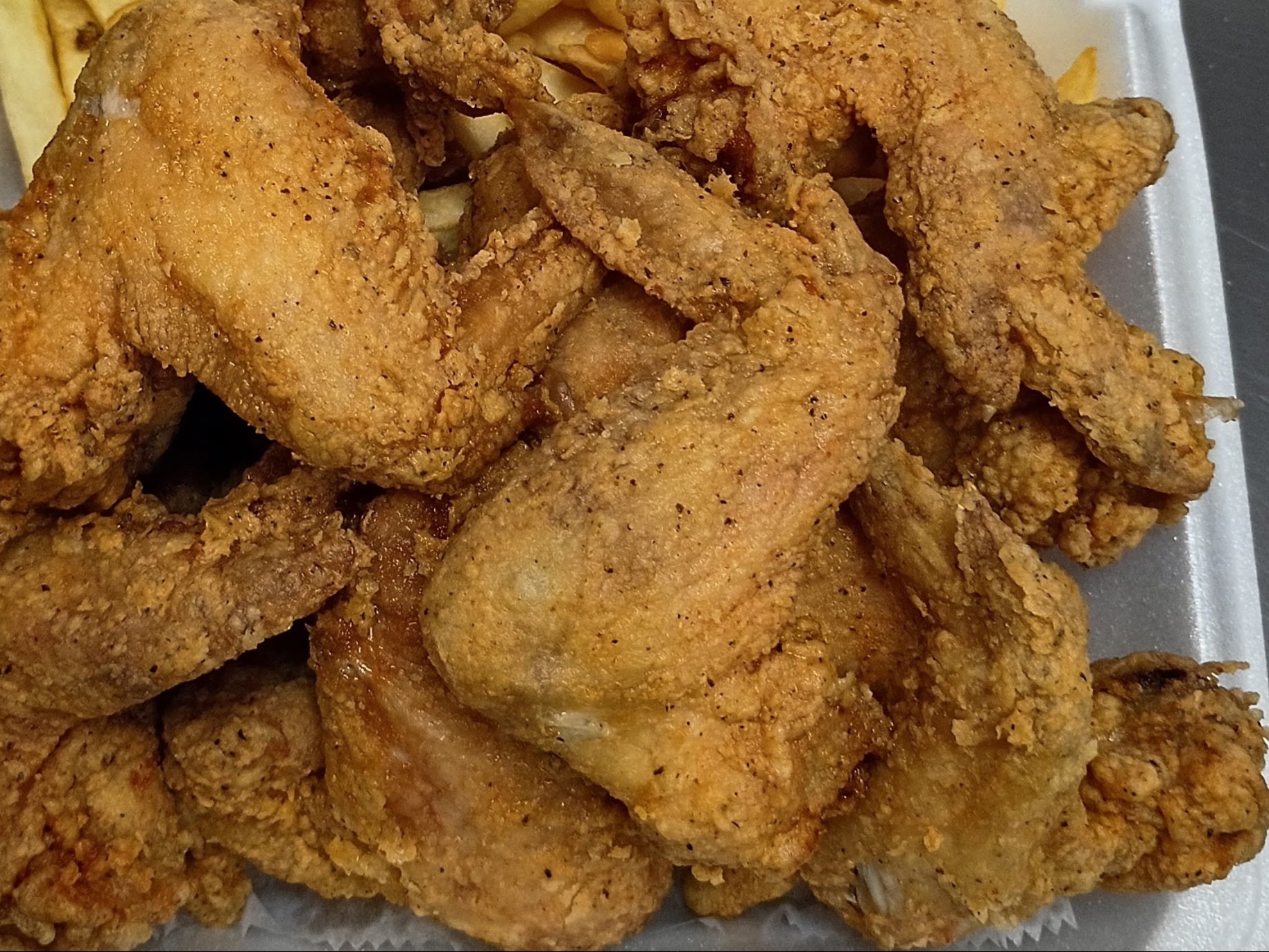 30 Whole Wings + Family Fries