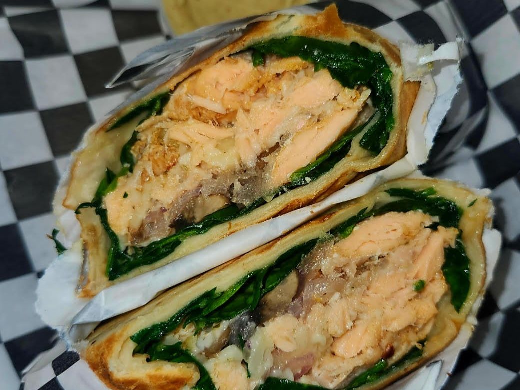 Salmon Wrap.