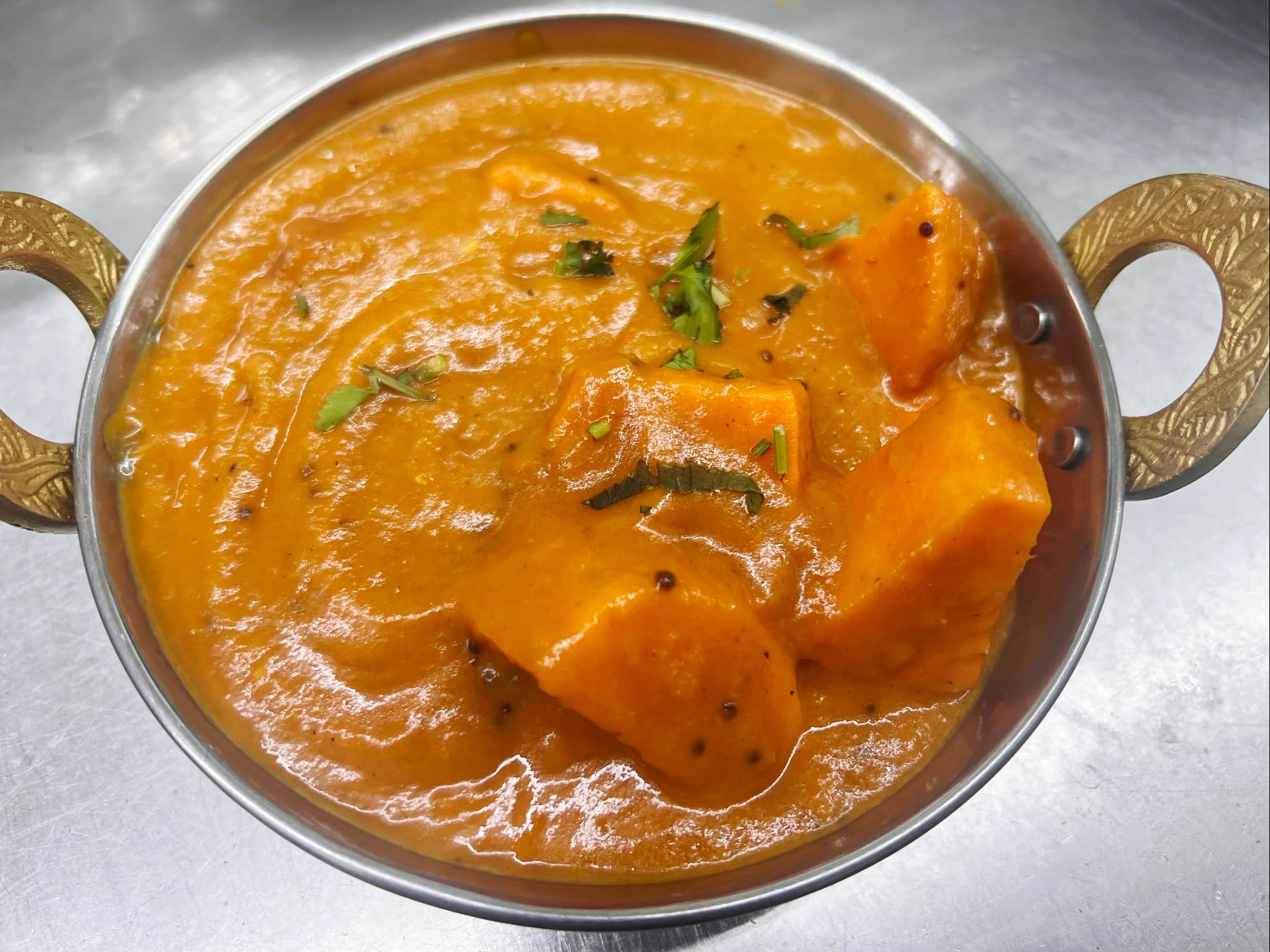 Sweet Potato Coconut Curry (GF)(DF)(NF)(V).