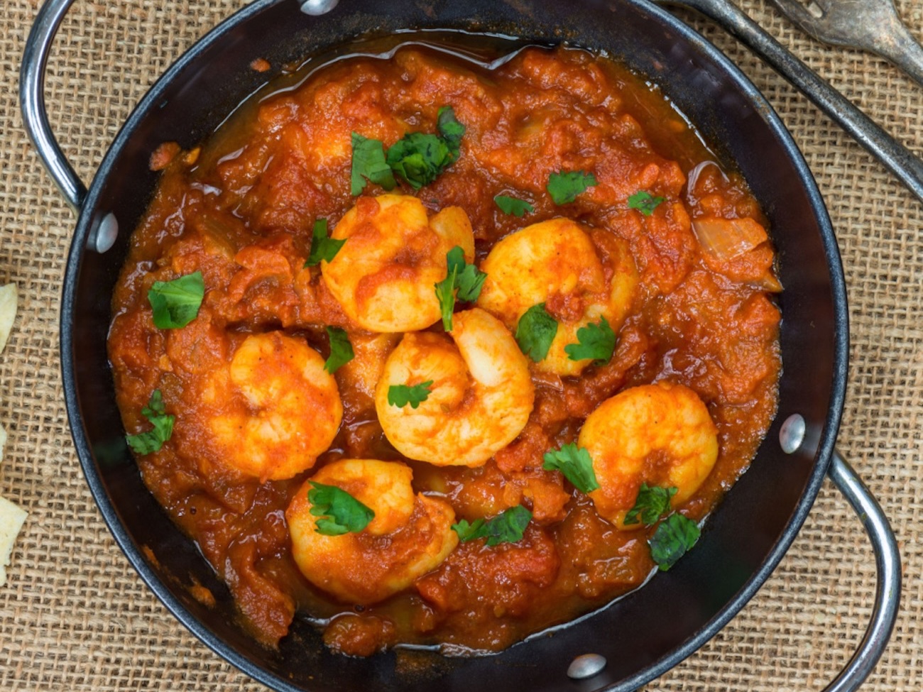 Shrimp Tikka Masala.