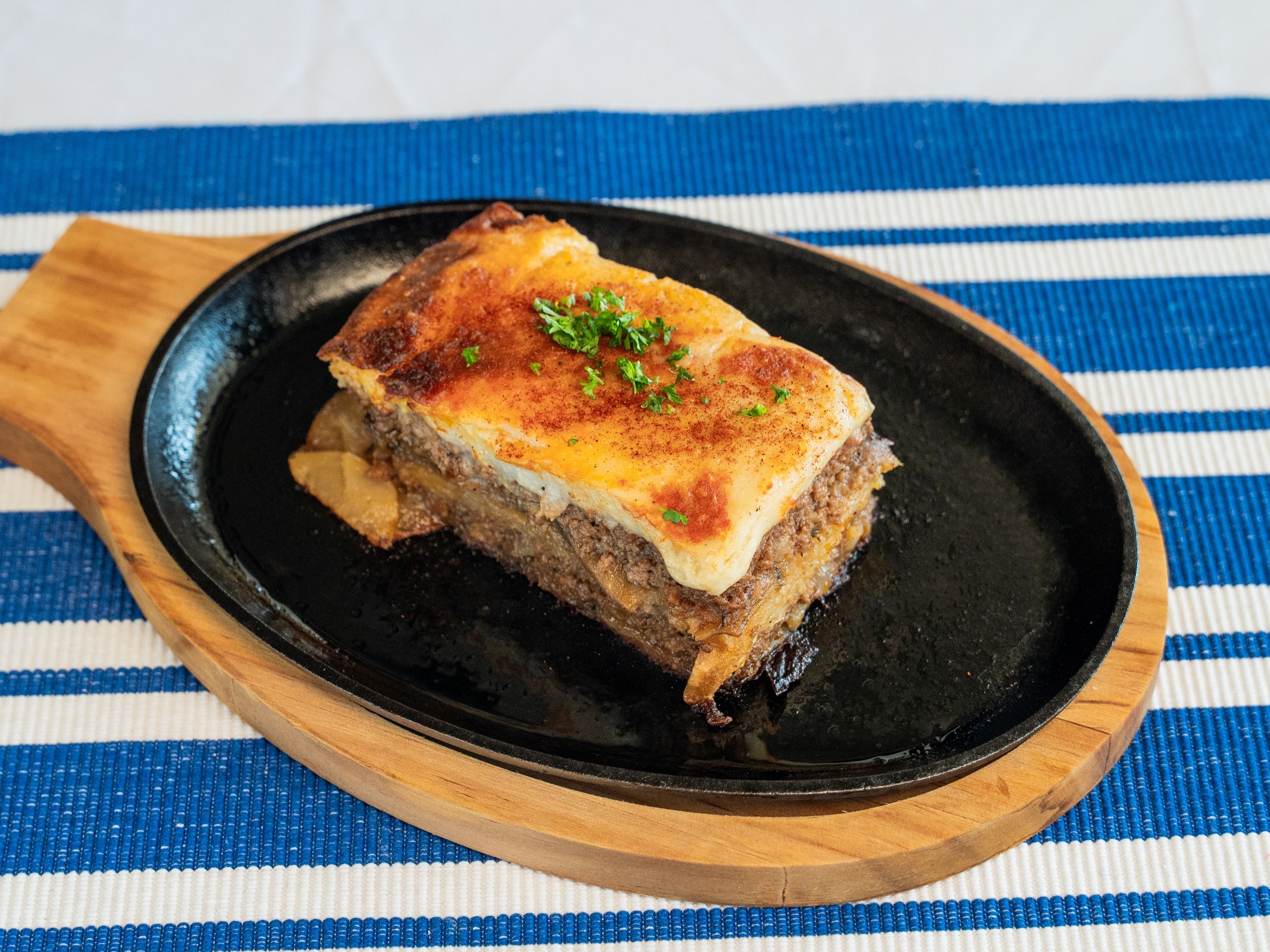 Moussaka.