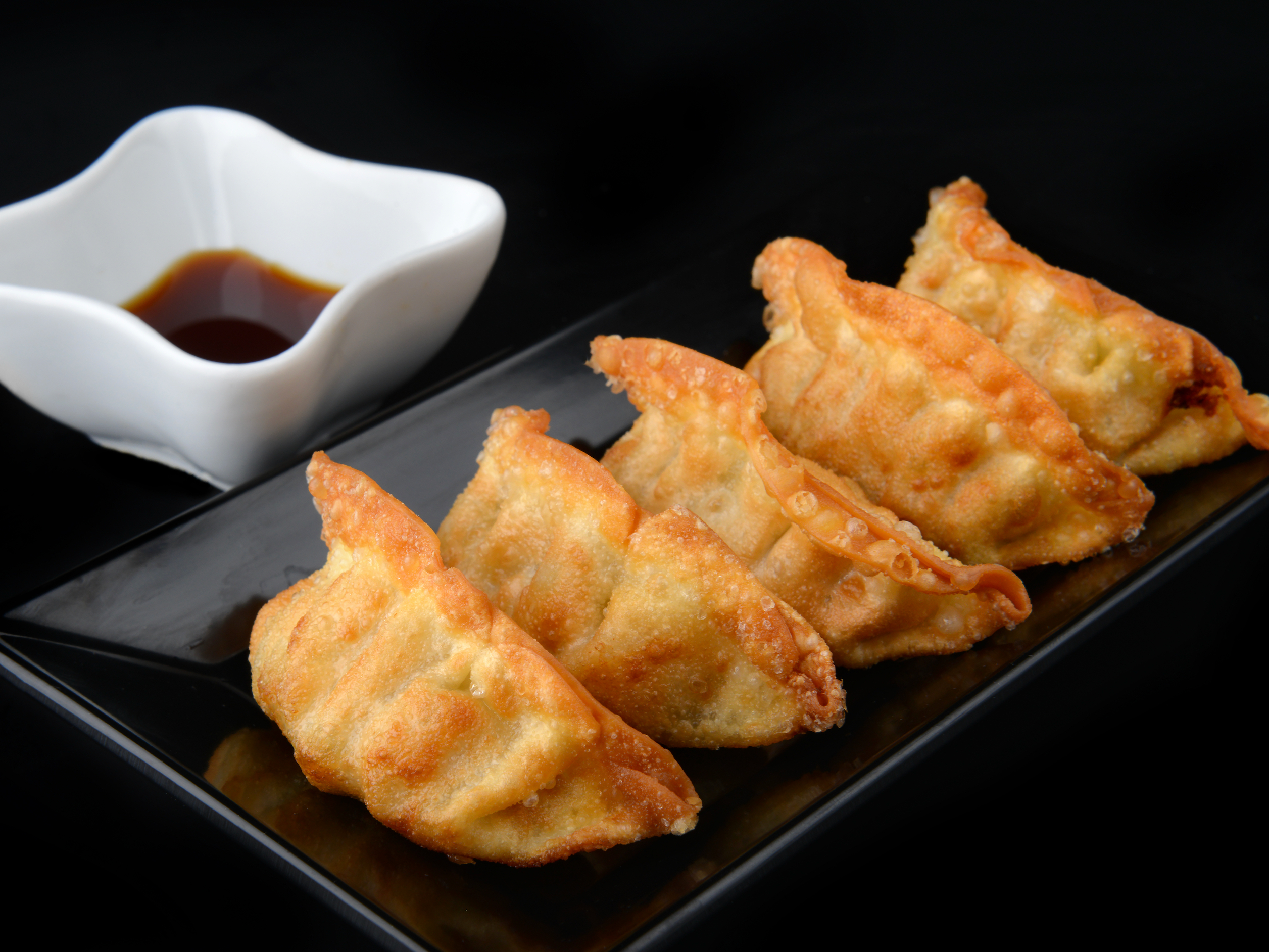 Fried Gyoza.