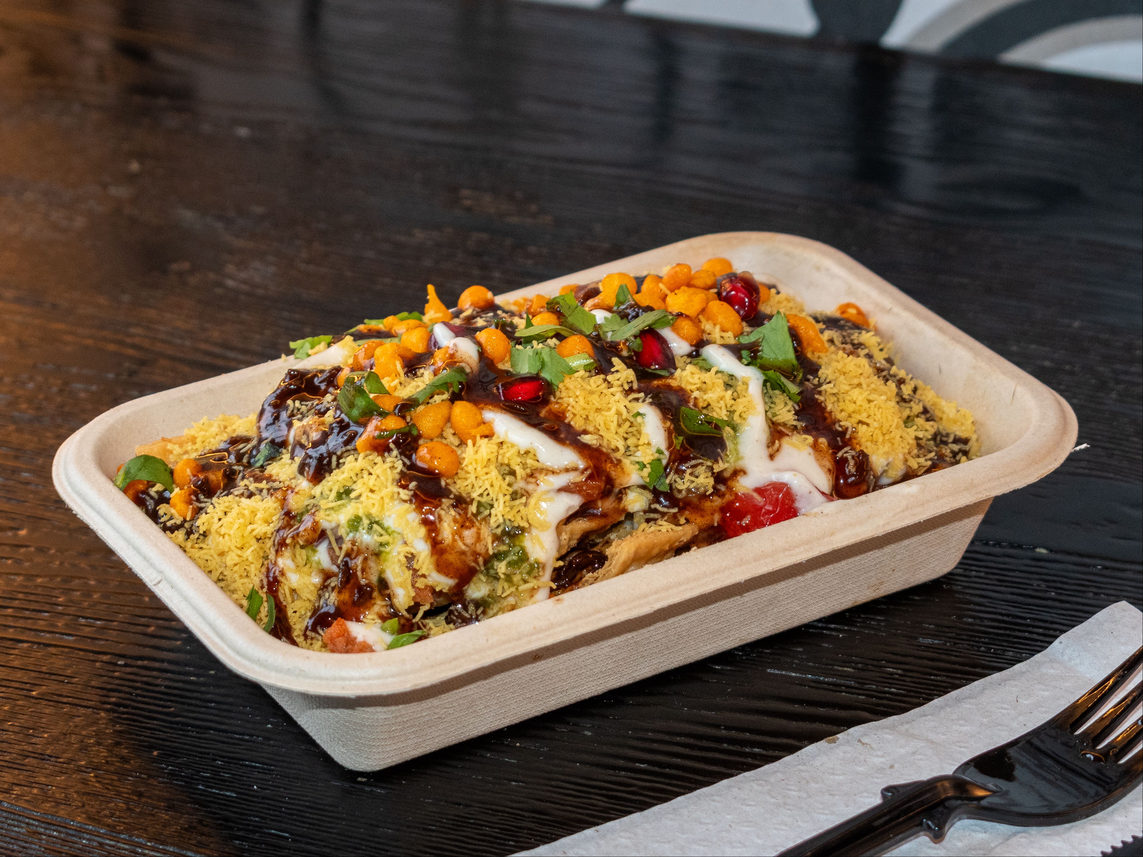 Ulavacharu Dahi Papdi Chaat.
