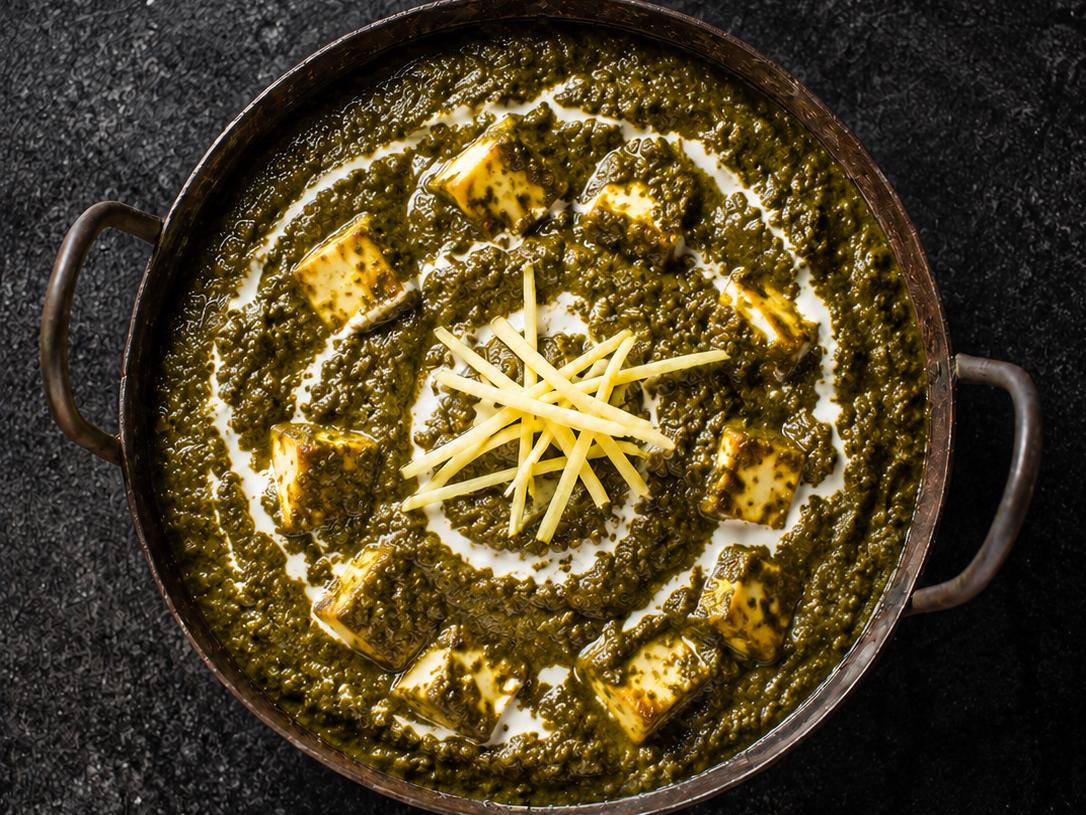 Saag Paneer.