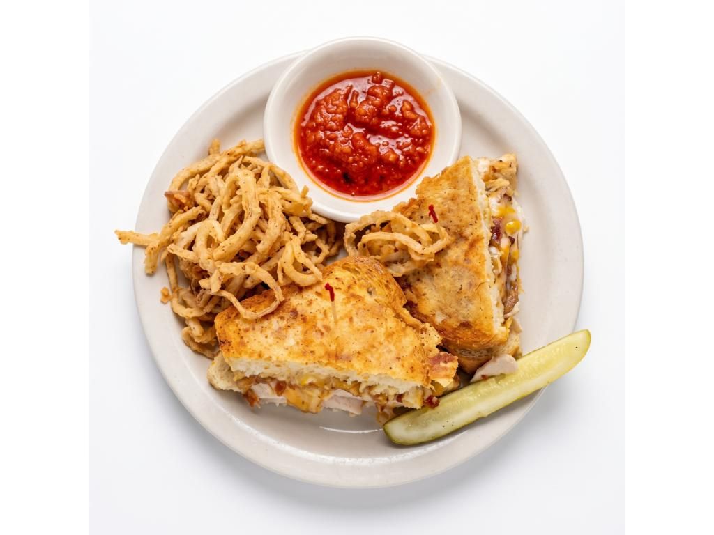 >>Chicken Bacon Ranch Melt Sandwich