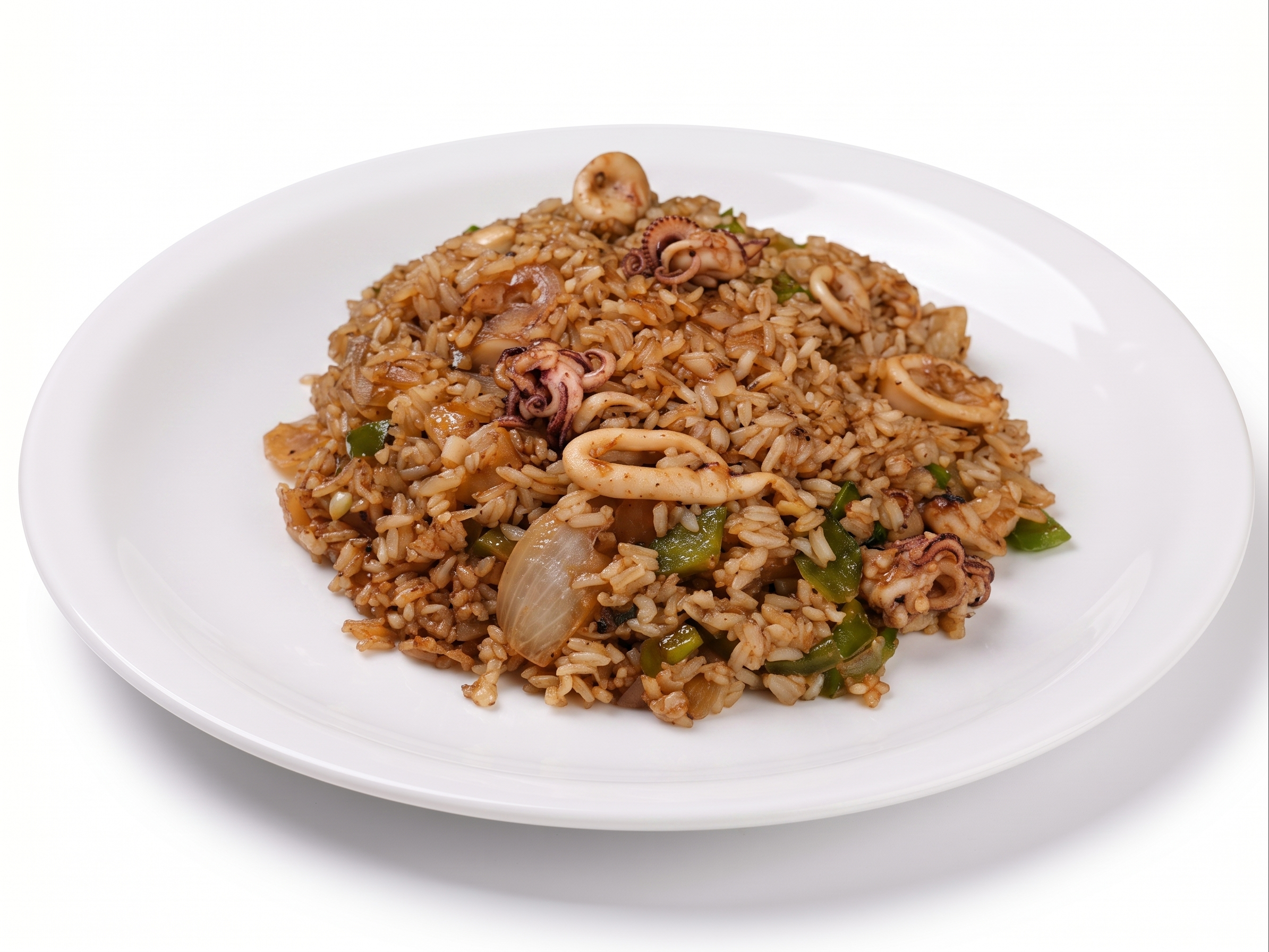 Rice with Squid.