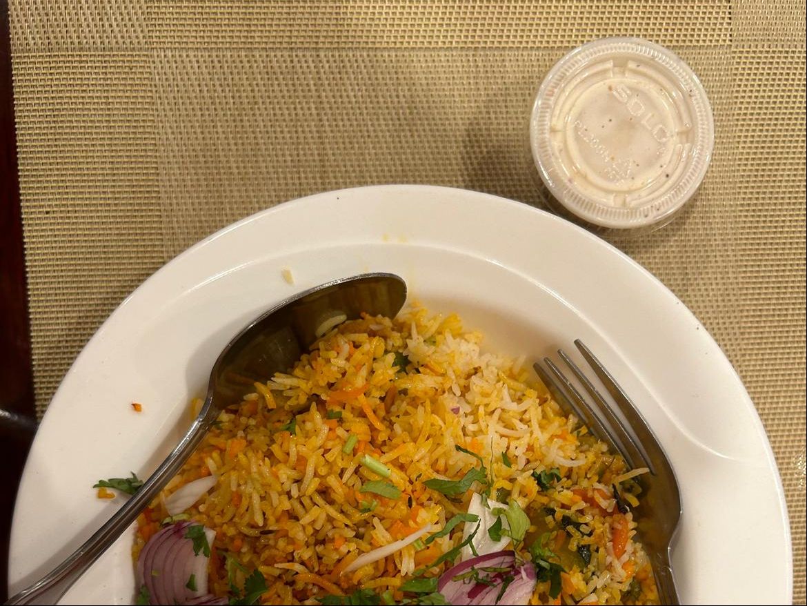 Chicken Biryani.