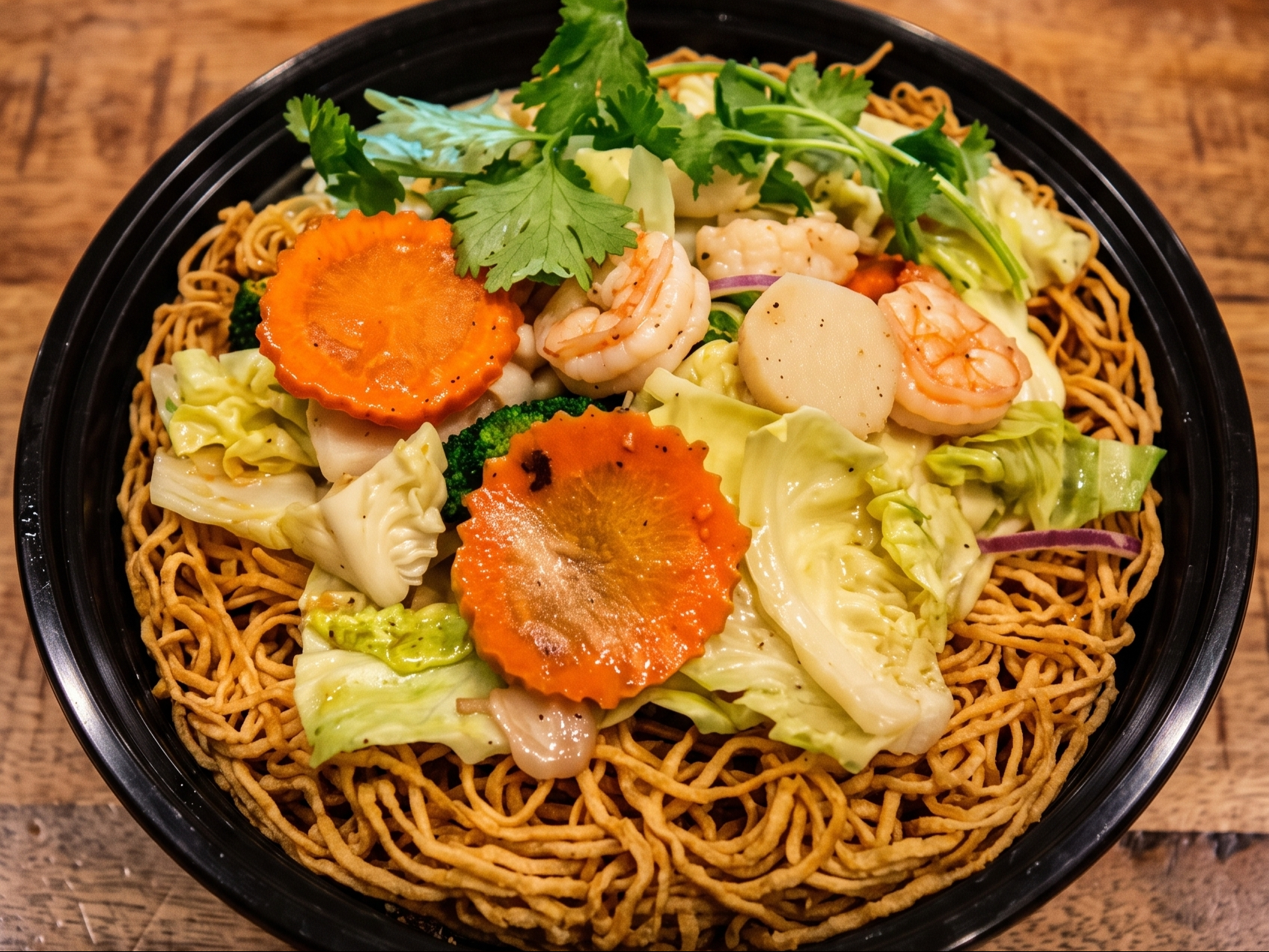 41.Crispy Noodle With Seafood.