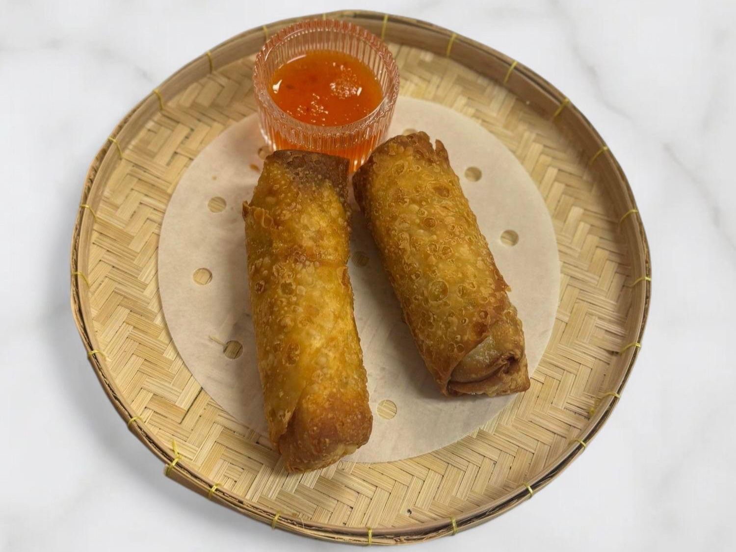 Chicken Spring Rolls.