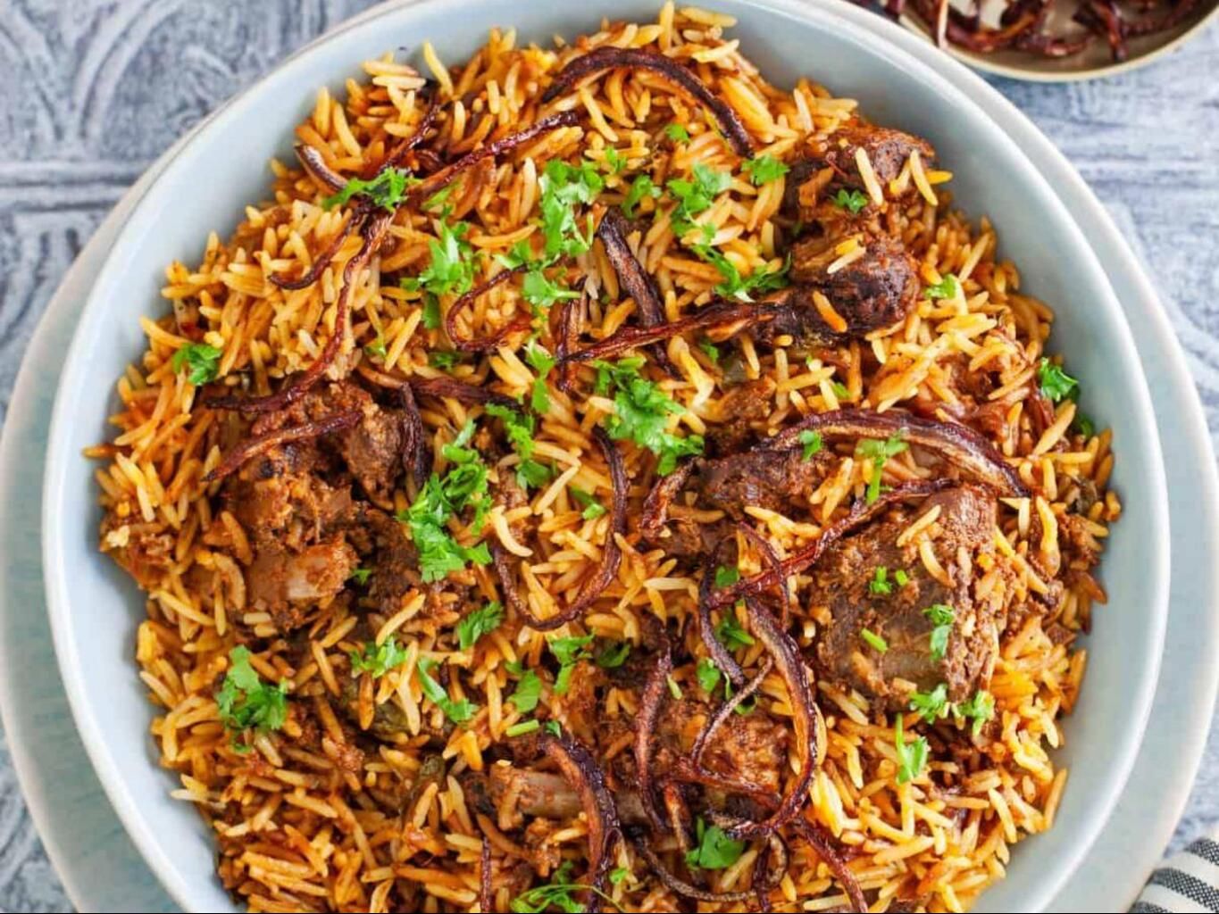 Lamb Fry Biryani - Family PK.