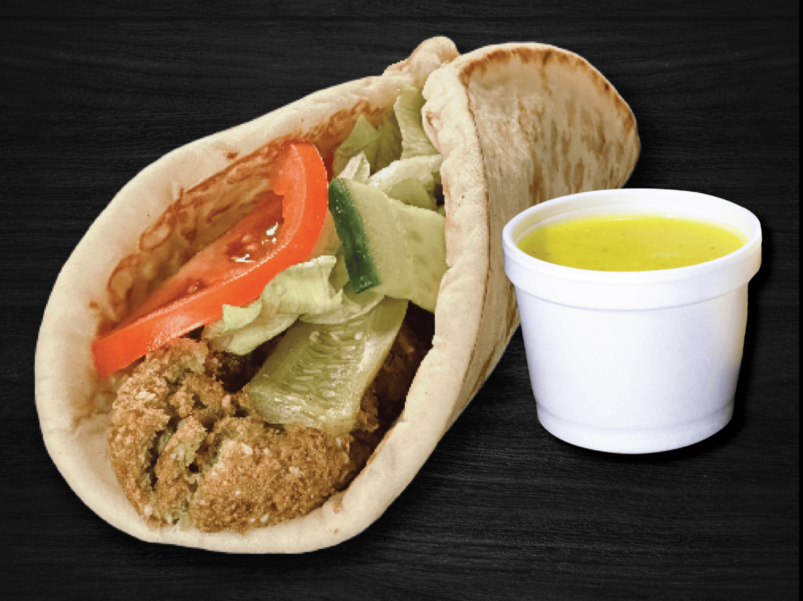 Falafel Pita.