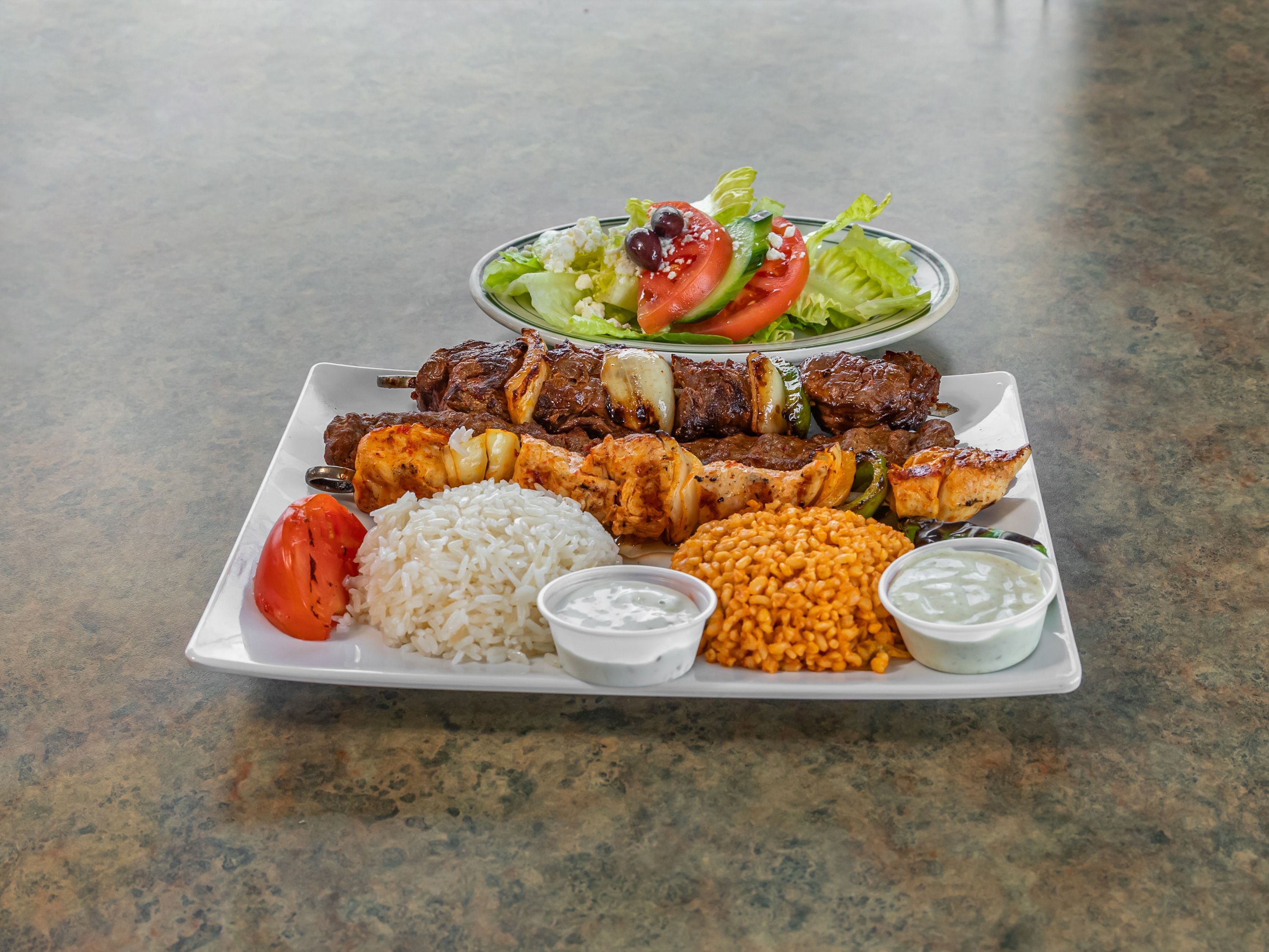 Mixed Grill Dinner #1  (Serves 1).