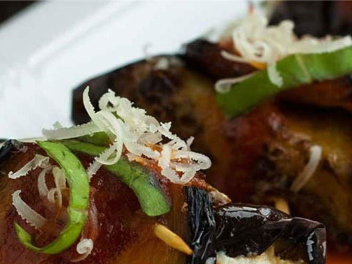 Roasted Eggplant & Spinach (VEG).