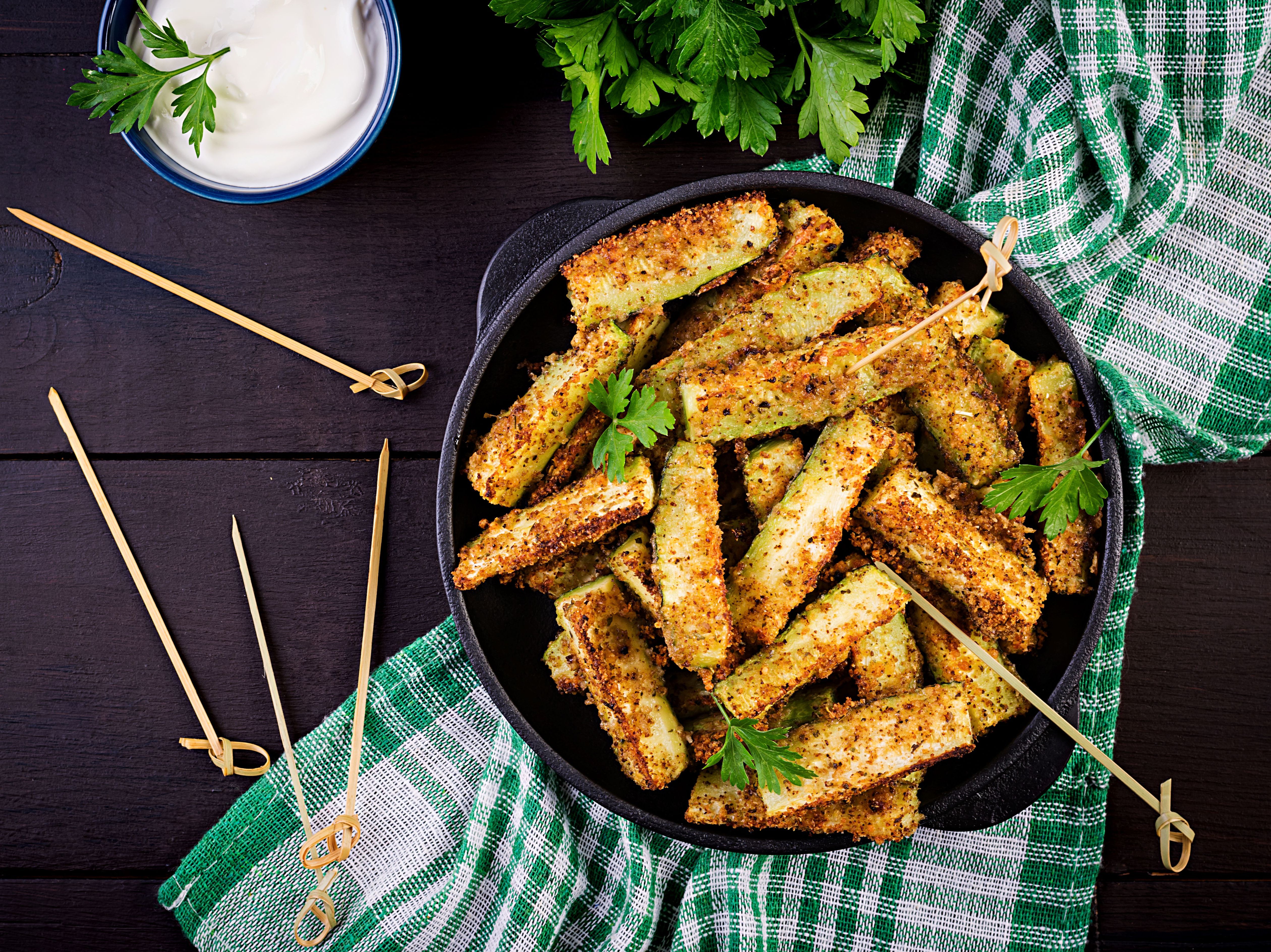 ZUCCHINI STICKS.
