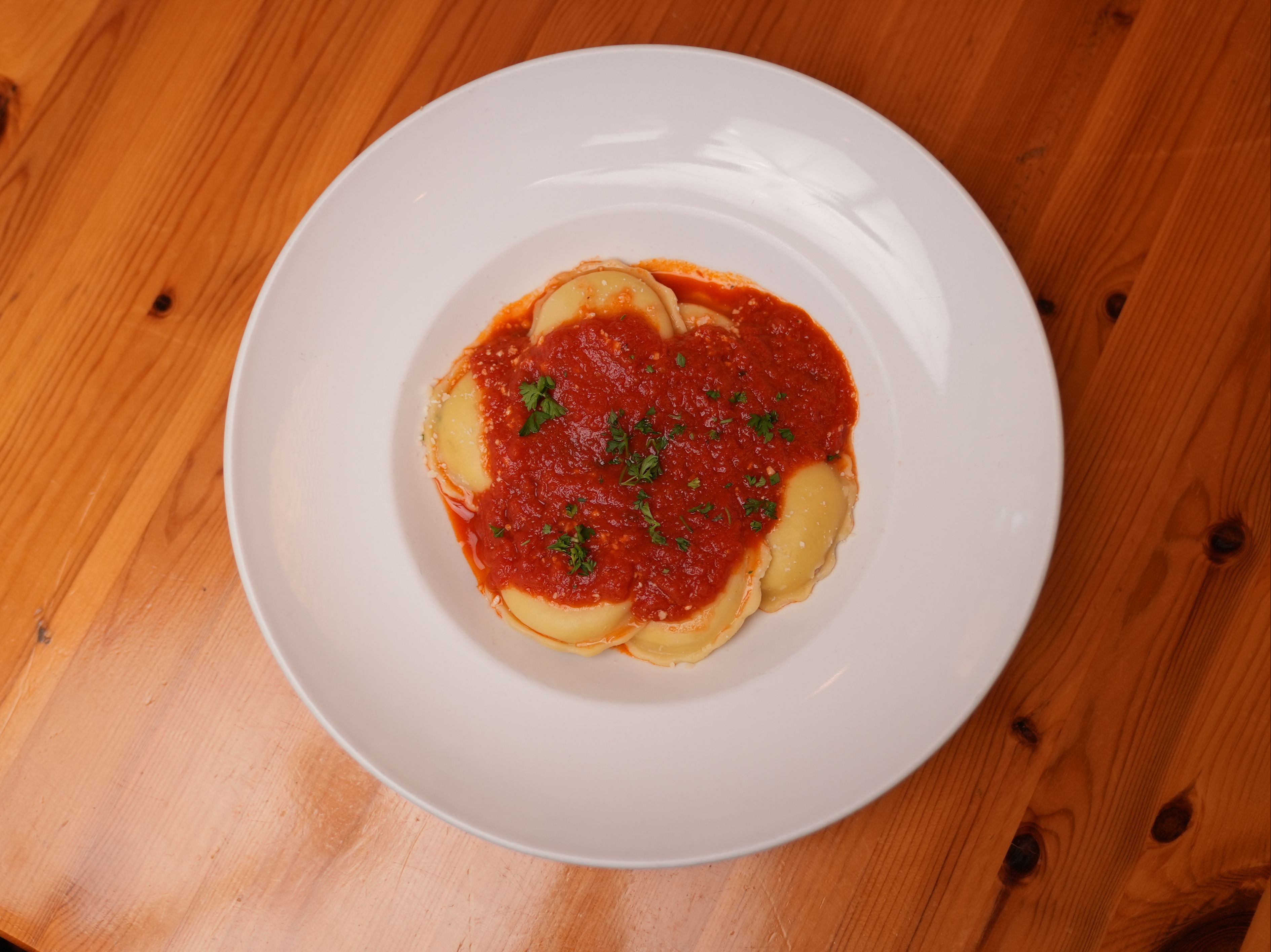 Meat Ravioli.