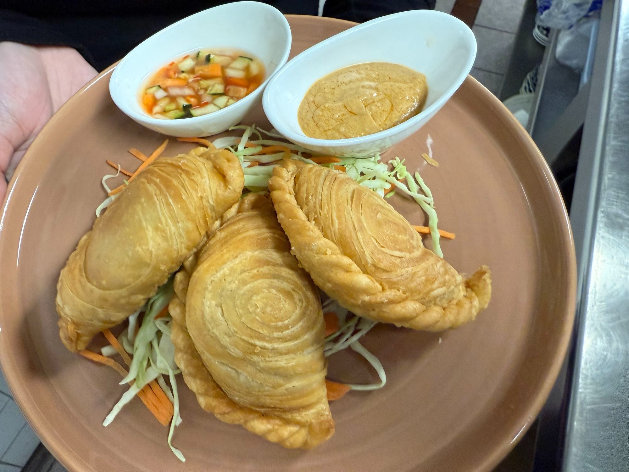 Chicken Curry Puff.