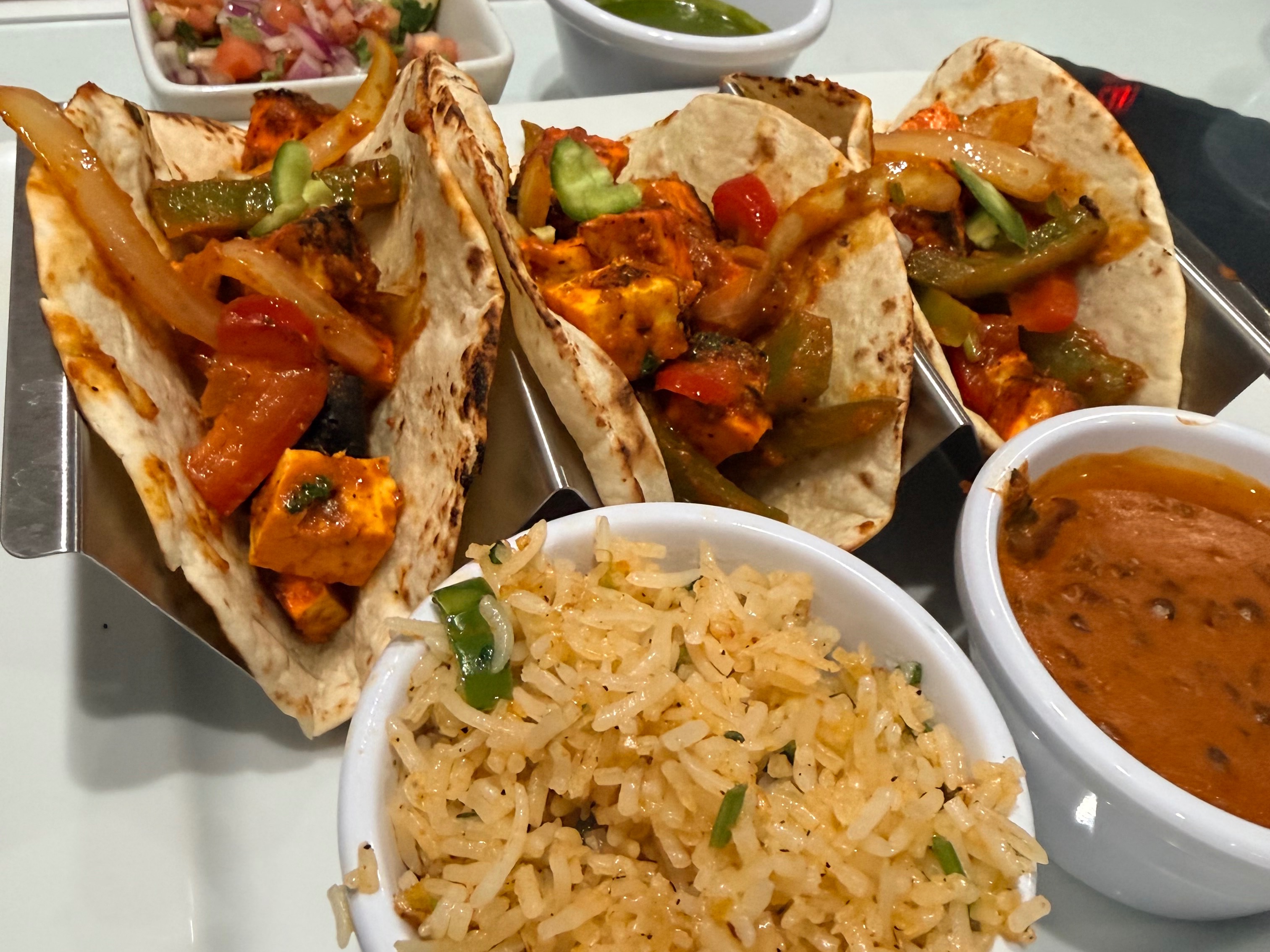 Tikka Tacos.