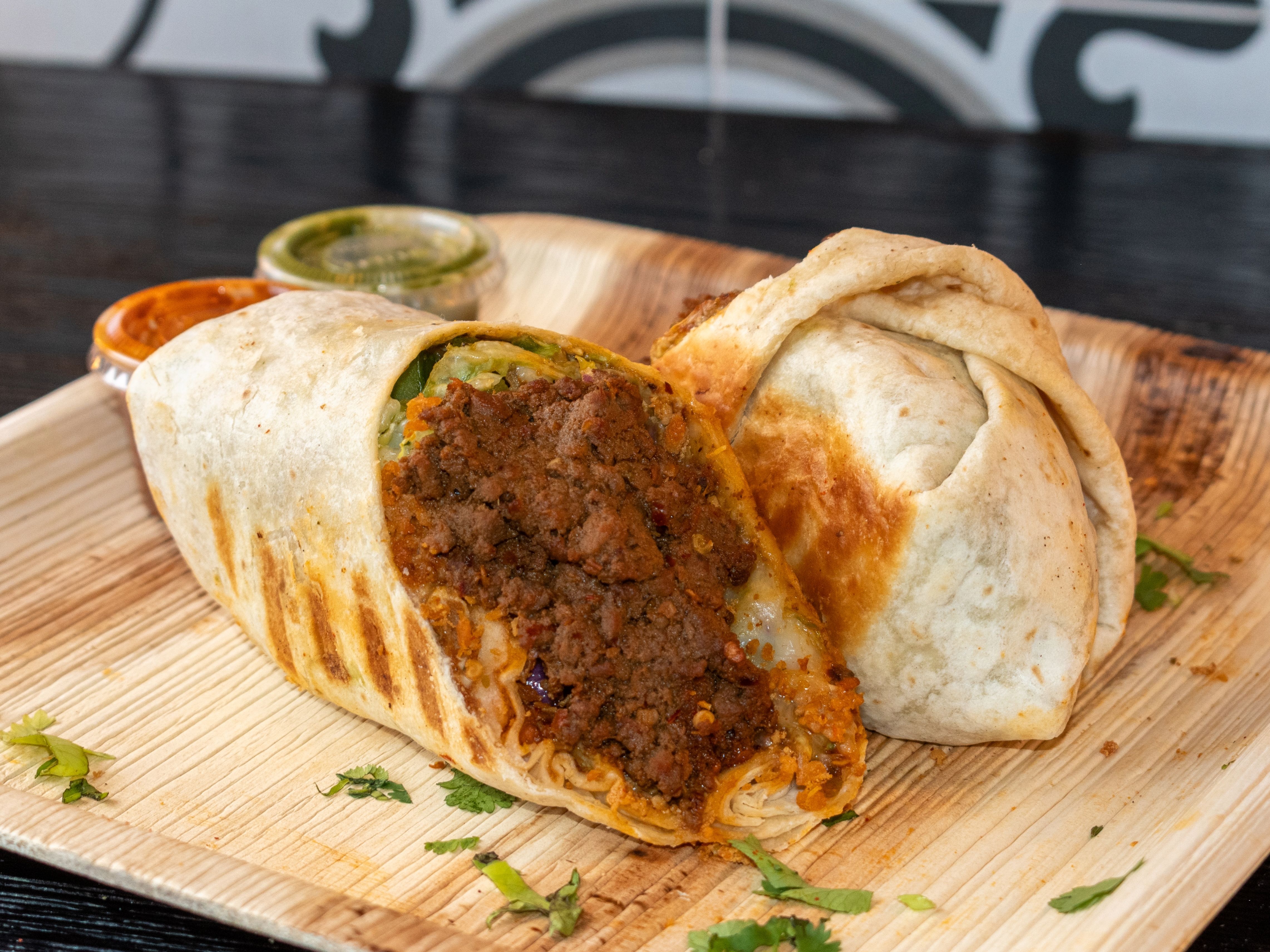 Kheema Wrap (Lamb).