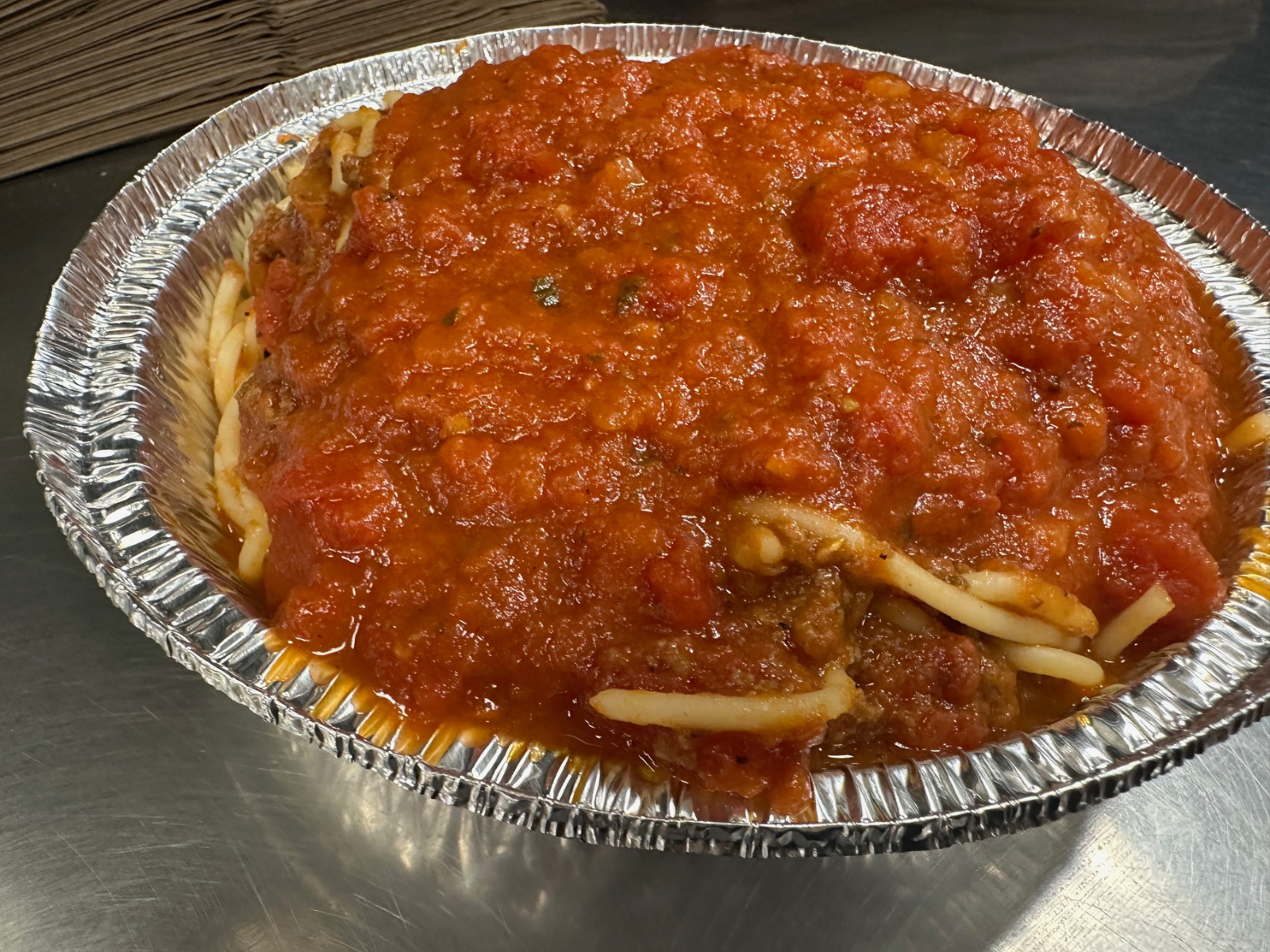 Meat Sauce Pasta (online)