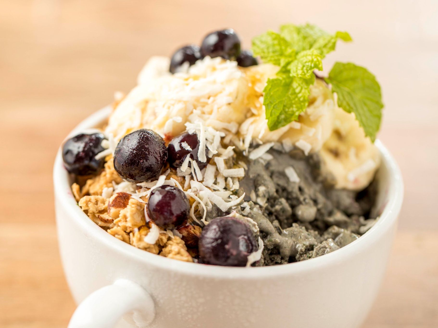 Super Green Acai Bowl.