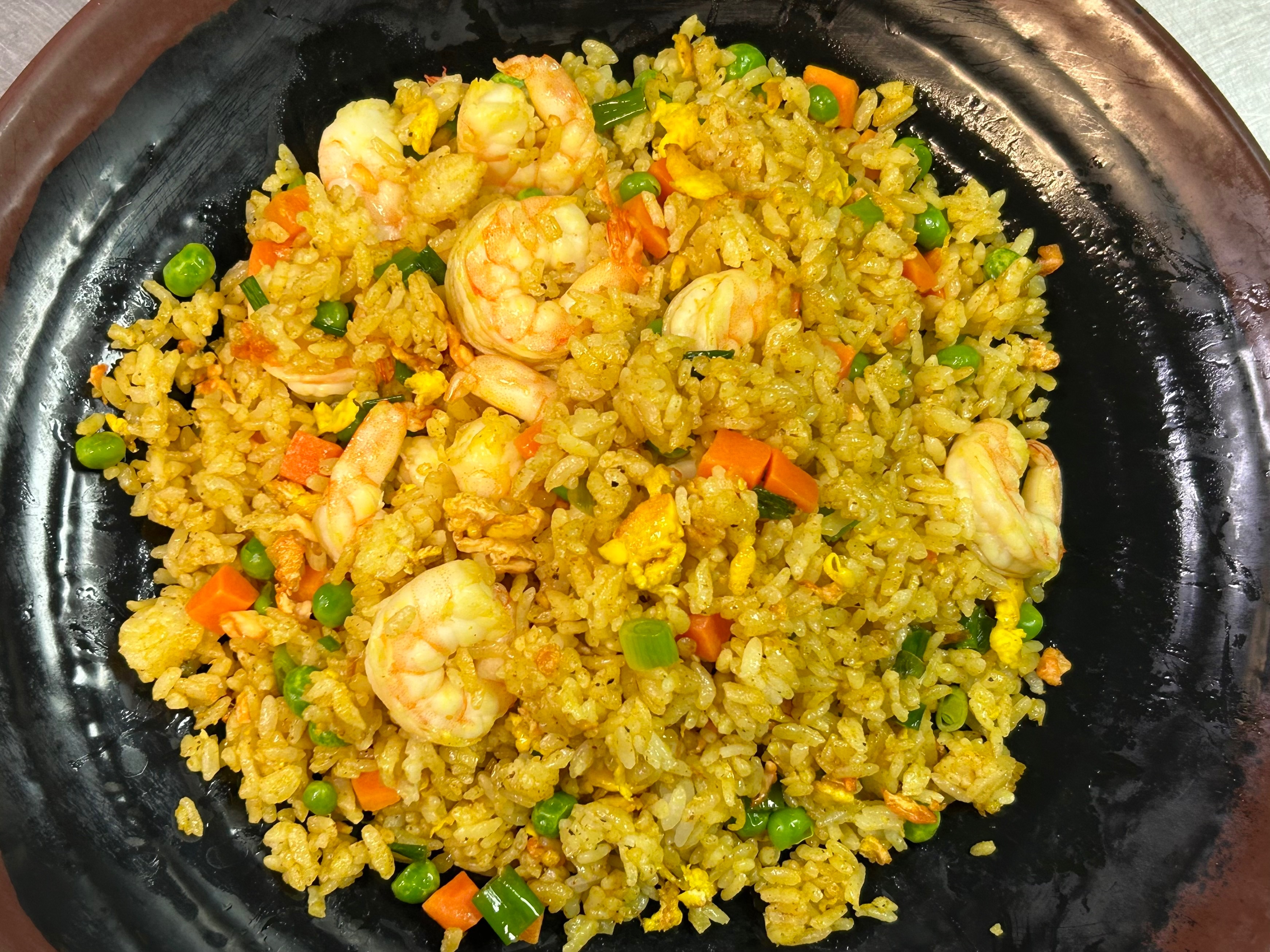 Shrimp Curry Fried Rice